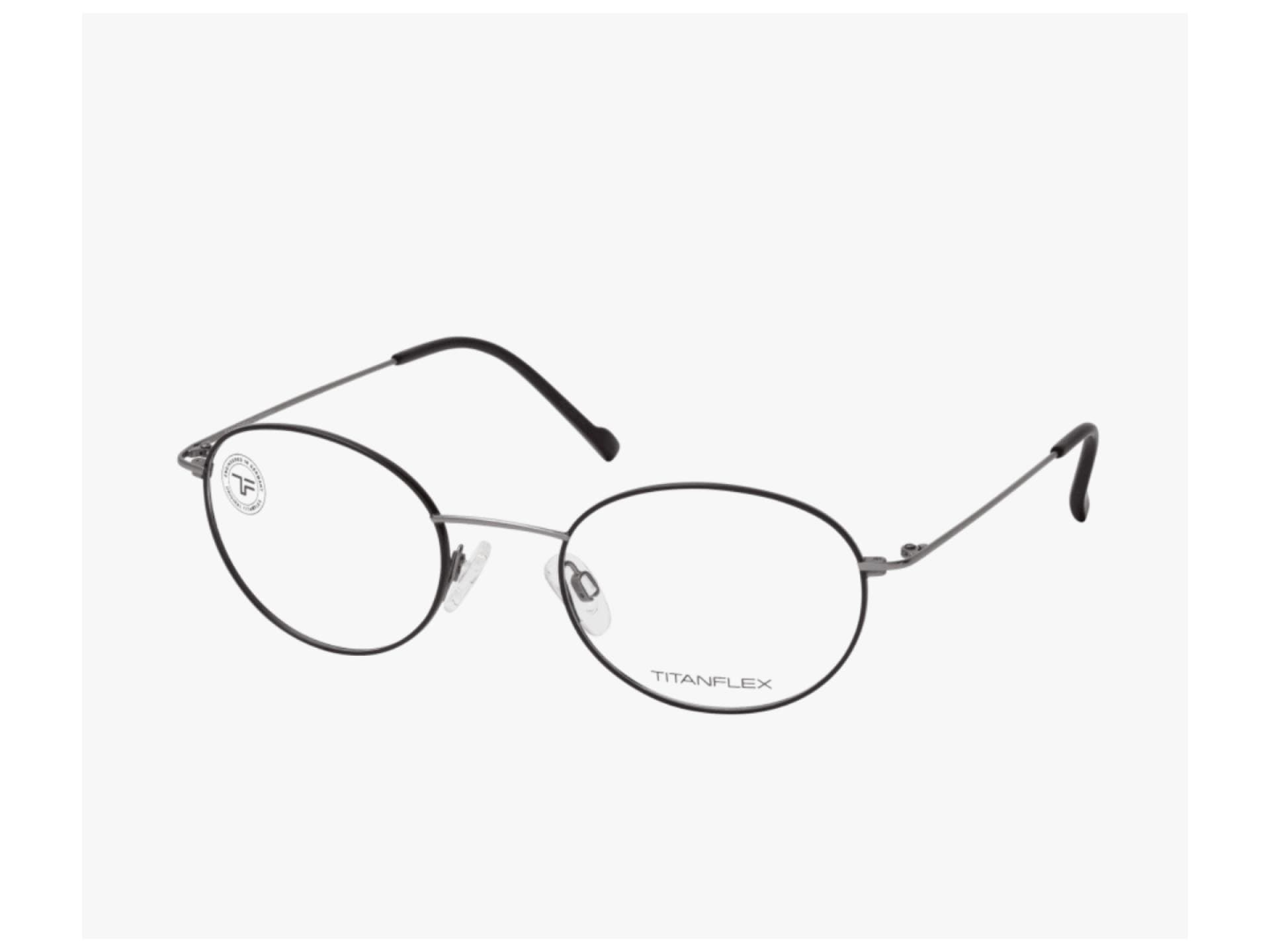 Brille mit Metallrahmen 