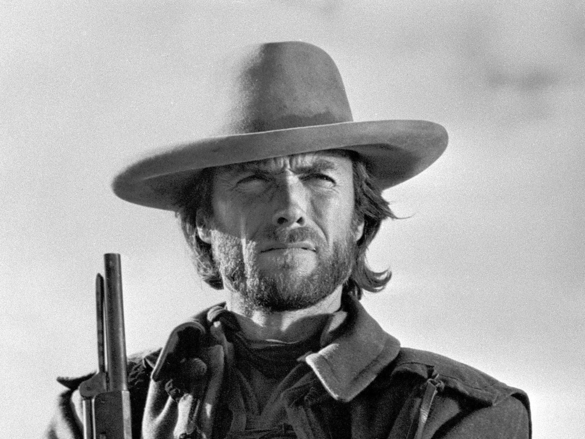 Clint Eastwood in jungen Jahren im Film "Der Texaner"