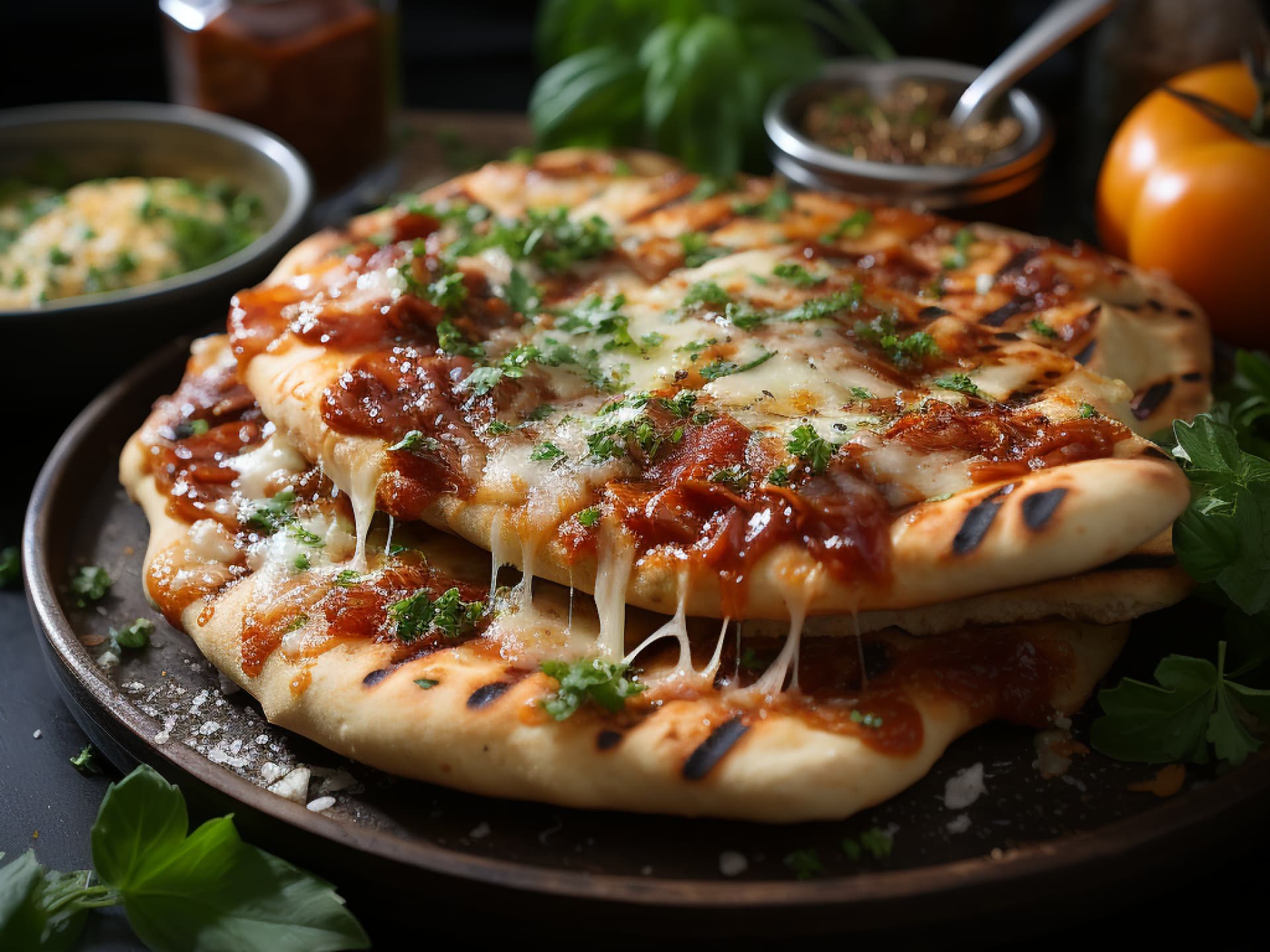 Naan-Pizza 