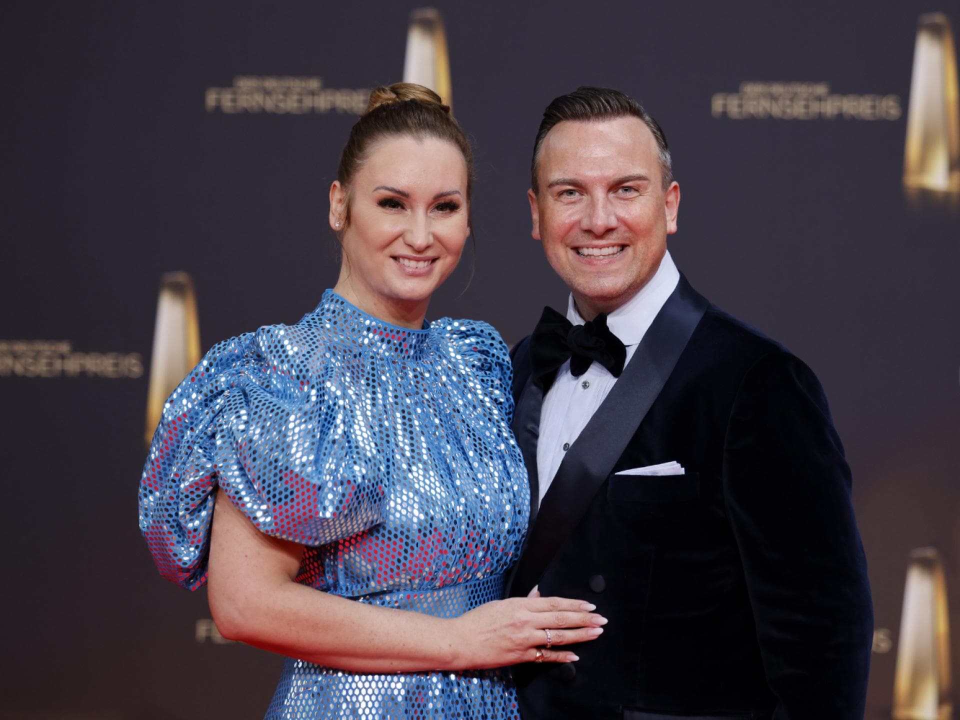 Tim Raue mit seiner Ehefrau Katharina Wolschner