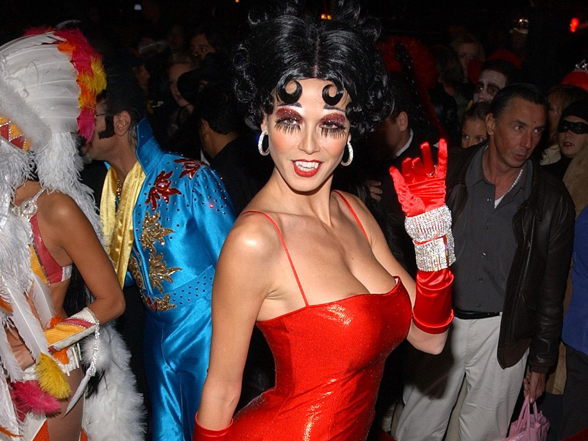 Heidi Klum Halloween Kostüm 2002 Heidi Klum Halloween Kostüm 2002