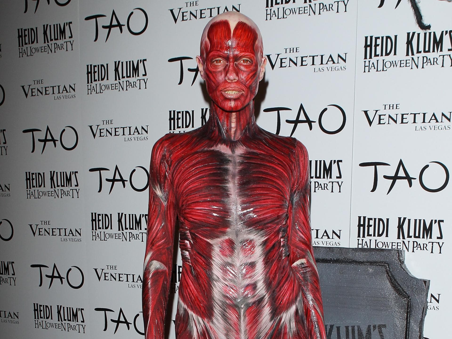 Heidi Klum Halloween Kostüm 2011 Heidi Klum Halloween Kostüm 2011