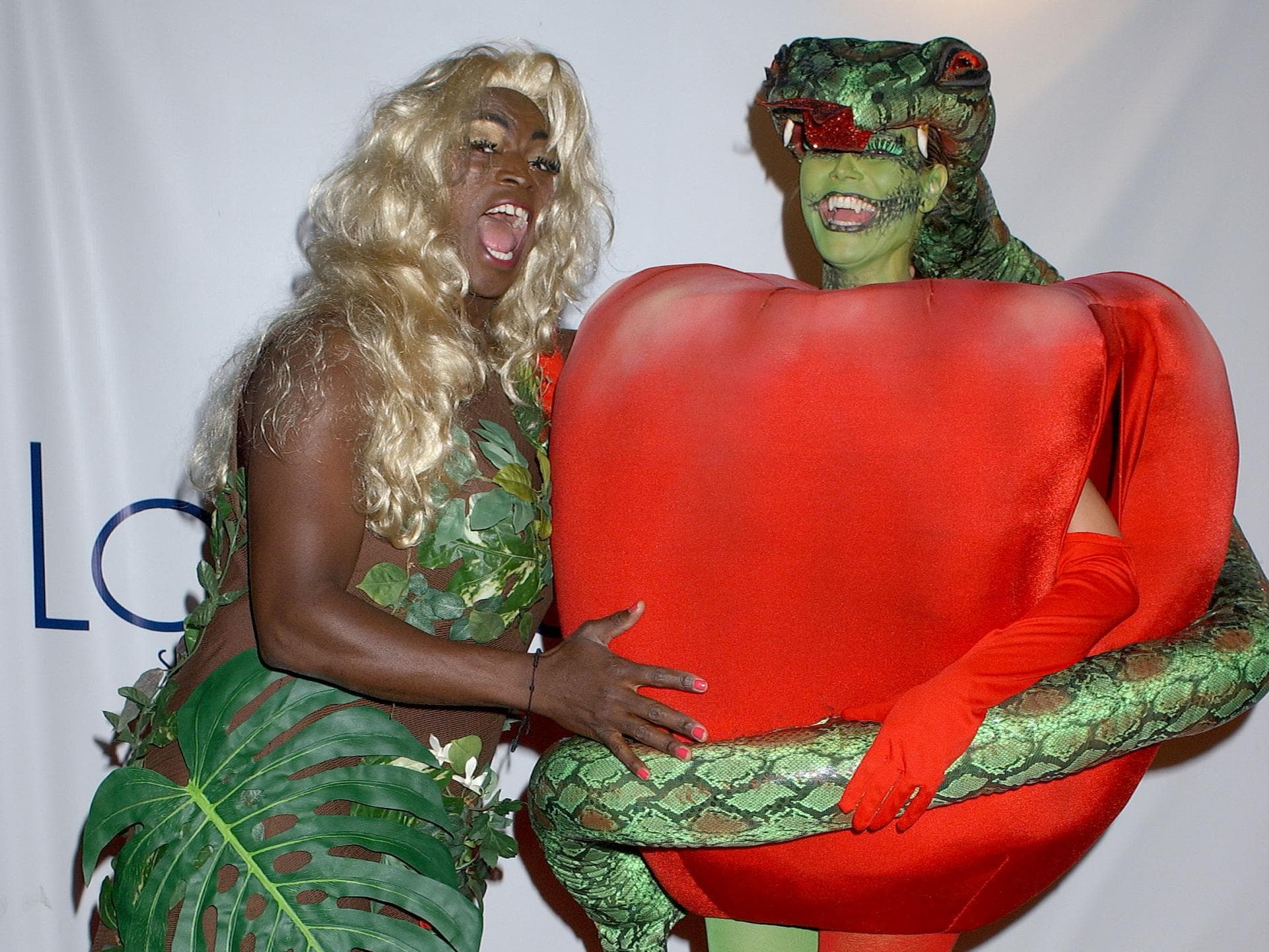 Heidi Klum und Seal Halloween Kostüm 2006 Heidi Klum und Seal Halloween Kostüm 2006