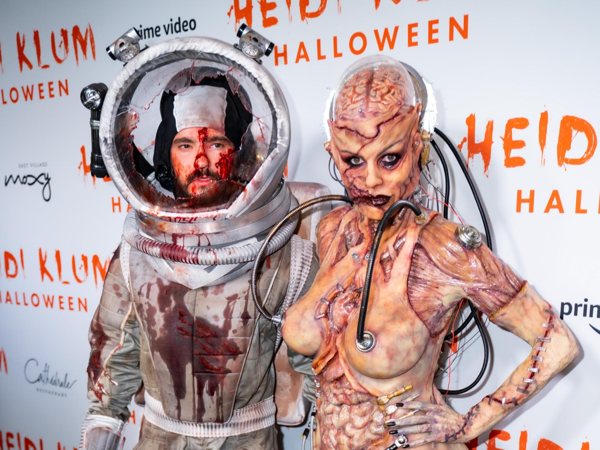 Heidi Klum und Tom Kaulitz Halloween Kostüm 2019 Heidi Klum und Tom Kaulitz Halloween Kostüm 2019