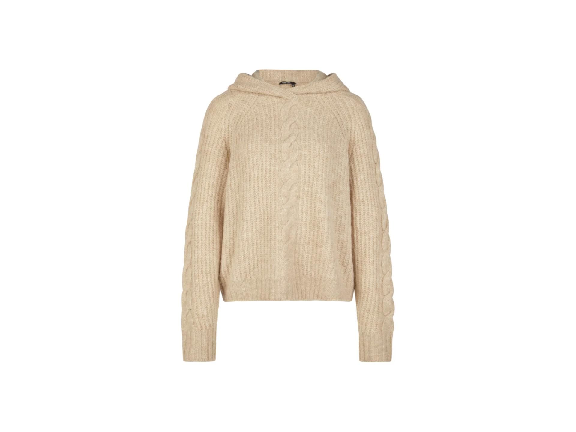 Pullover mit Zopfmuster 