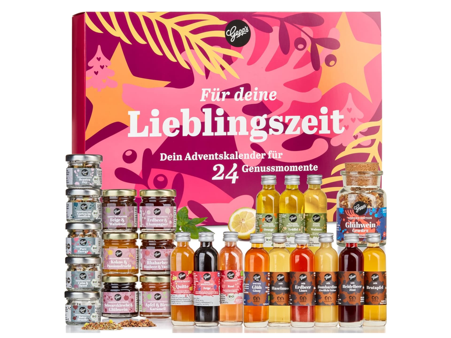 Feinkost-Adventskalender von Gepp's
