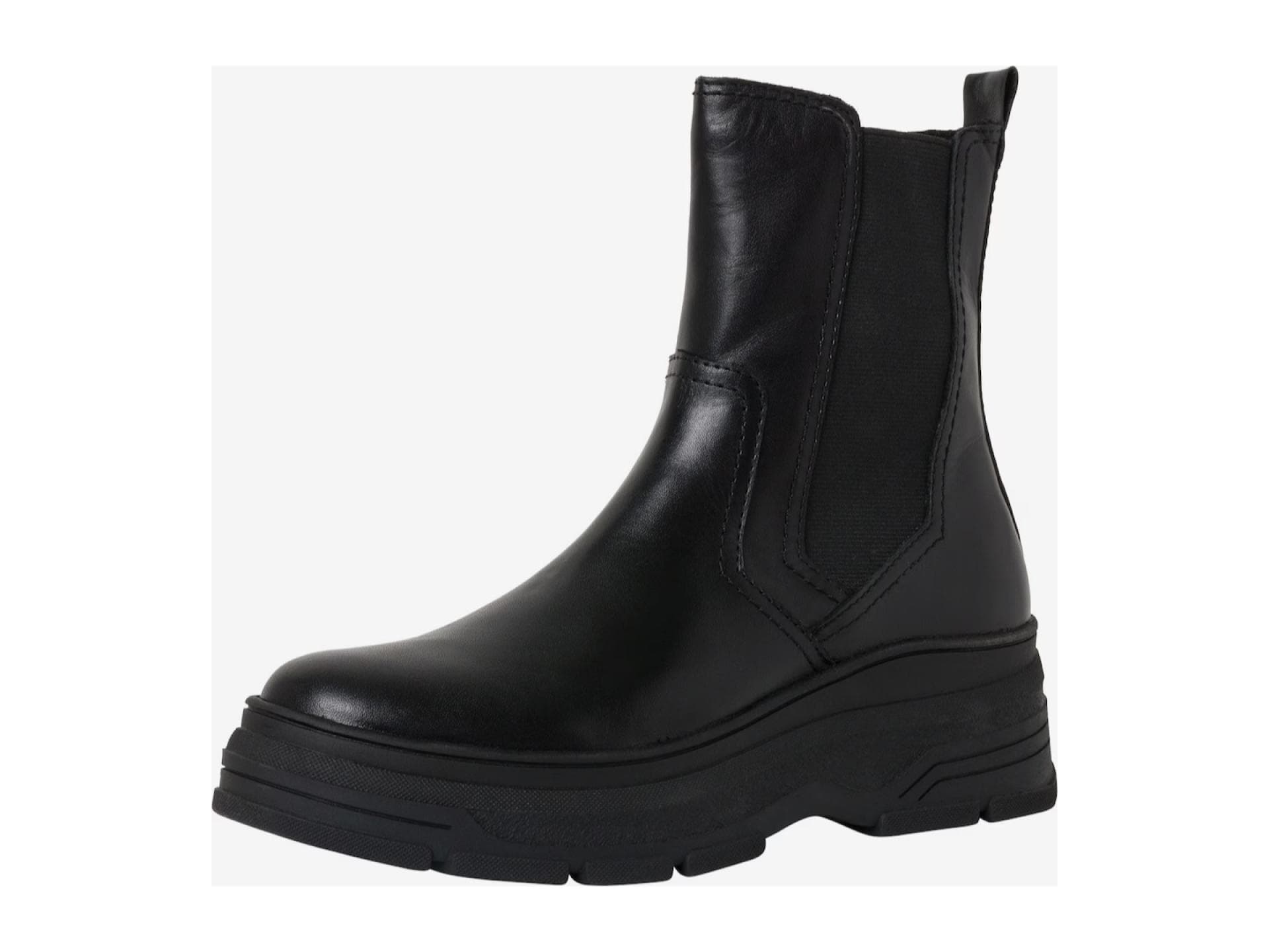 Chelsea Boots mit Plateau 