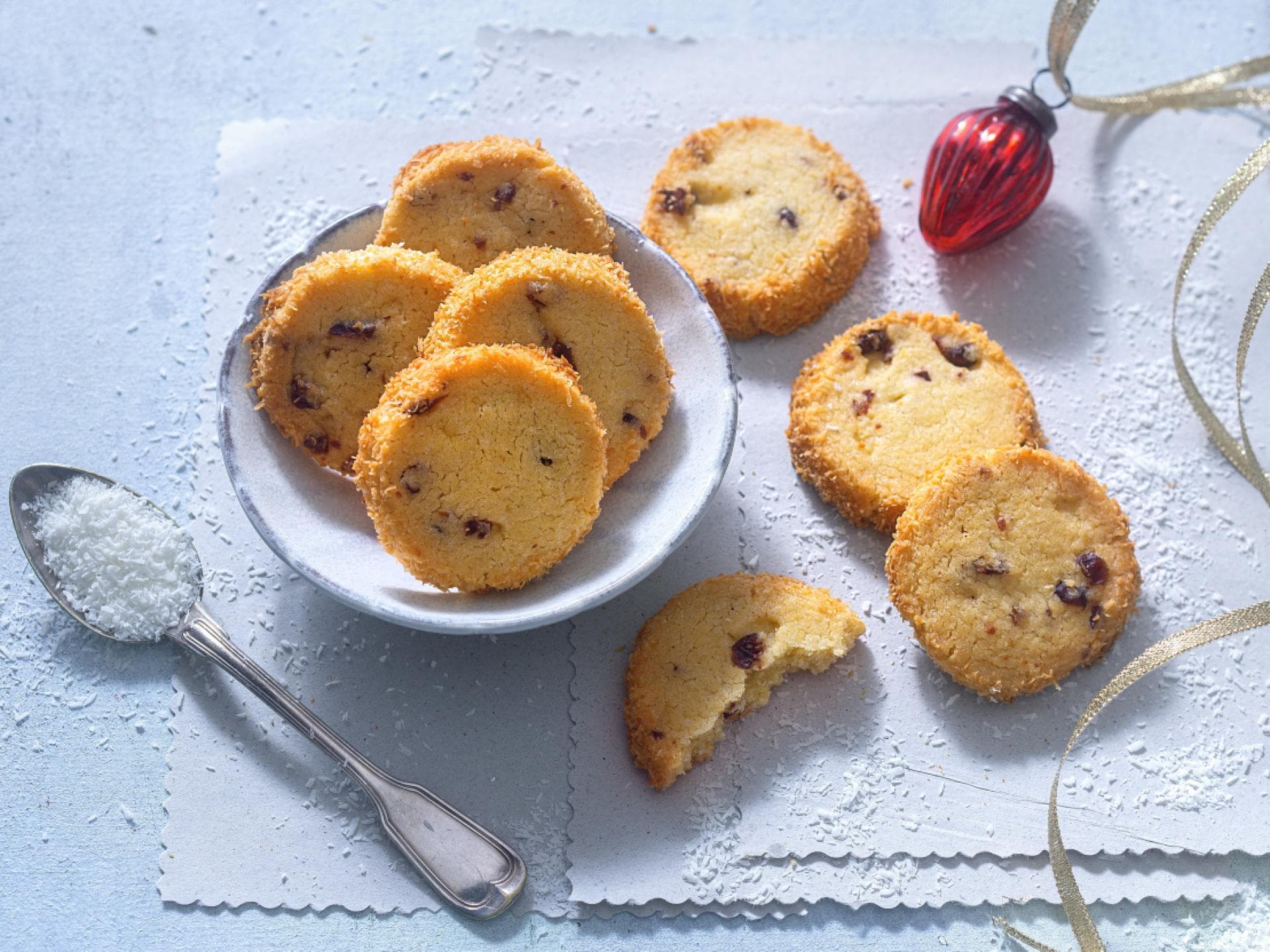 Cranberry-Kokos-Taler
