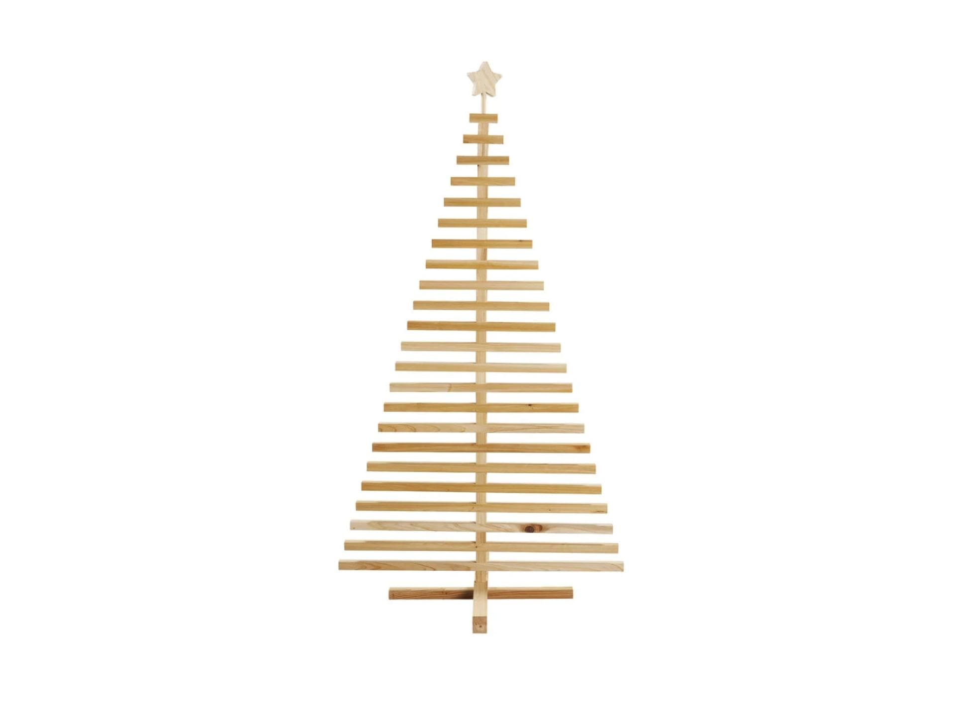 Holz-Tannenbaum von Lidl 