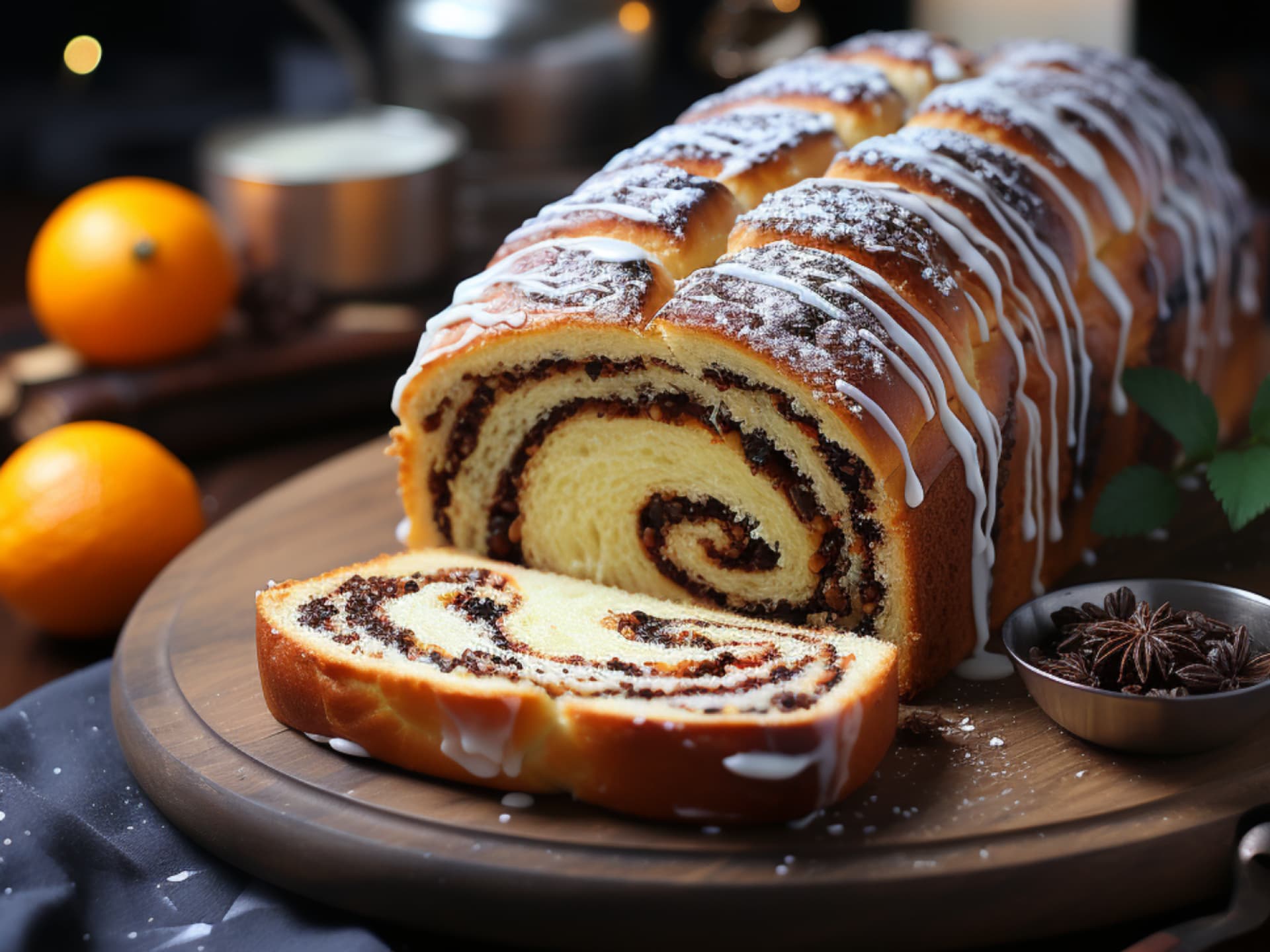 Mohnstollen backen