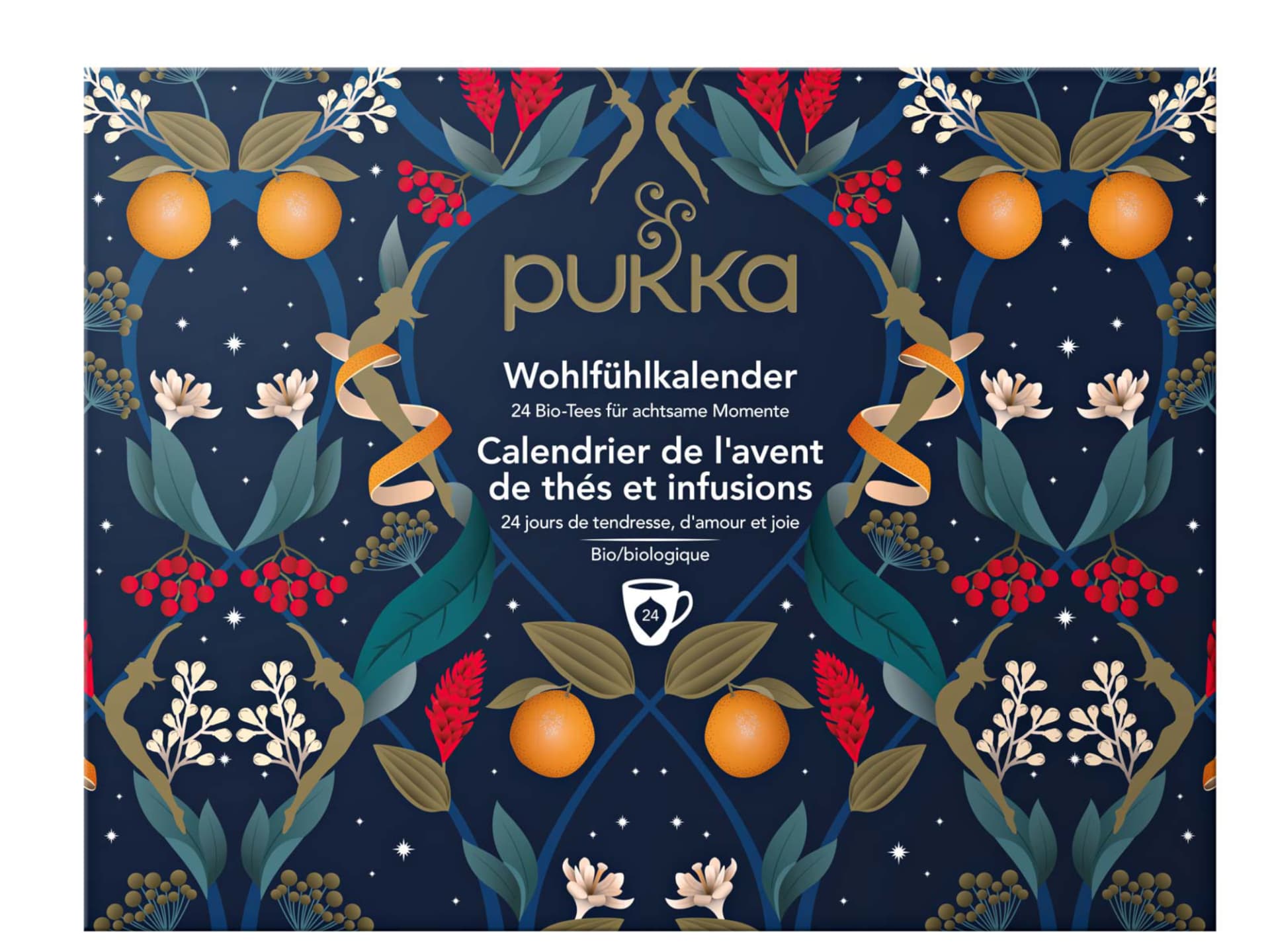 Tee-Adventskalender von Pukka