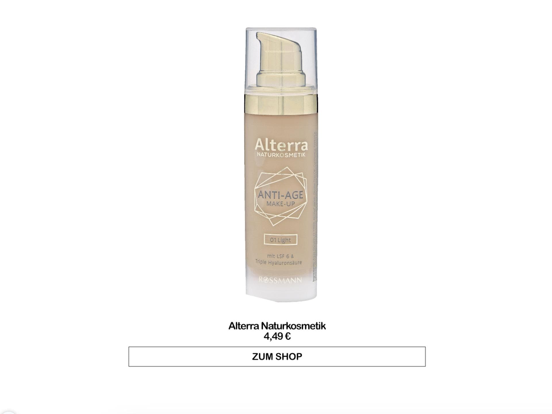 Alterra Anti Age Foundation