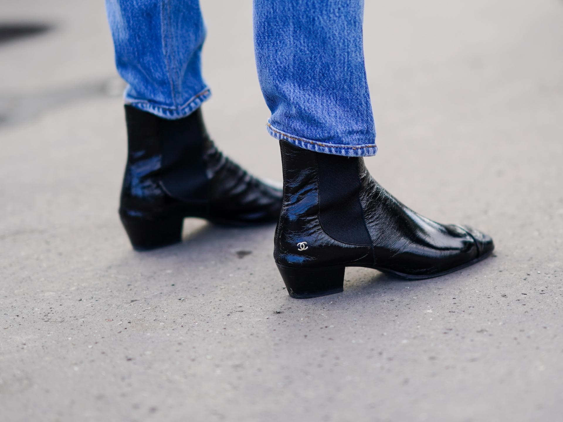 Chelseaboots mit Absatz Chelseaboots mit Absatz