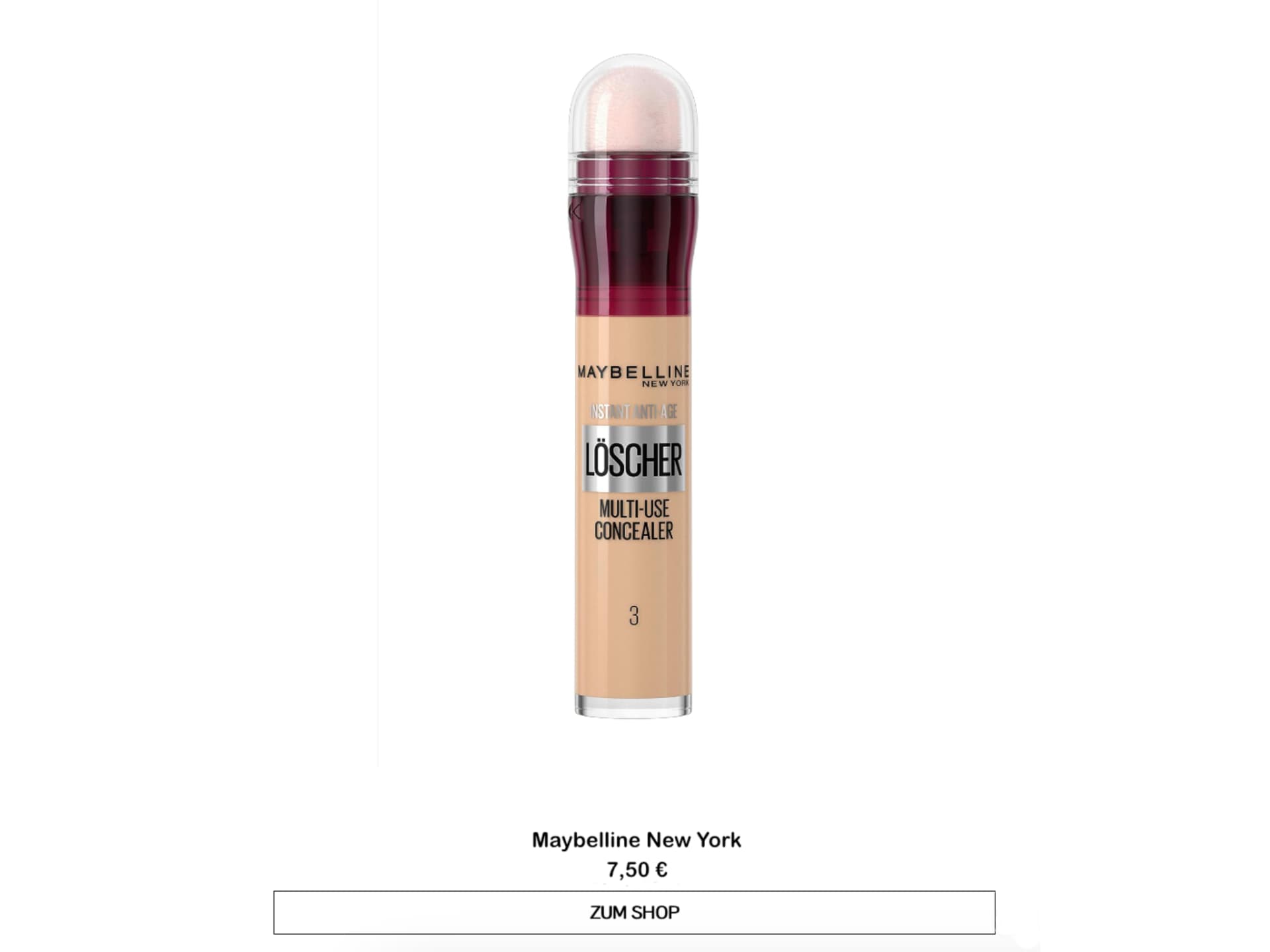 Concealer von Maybelline New York