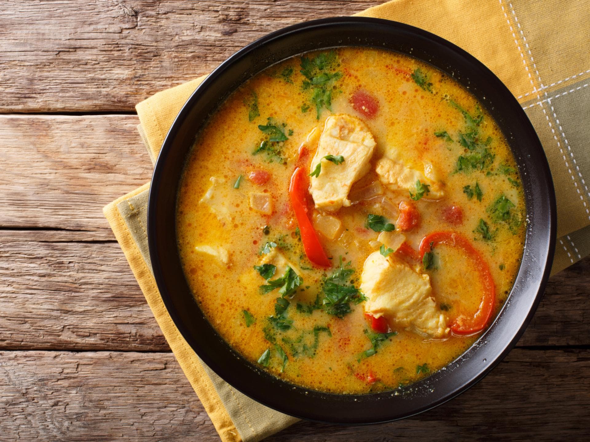 Mulligatawny-Suppe aus "Dinner for One
