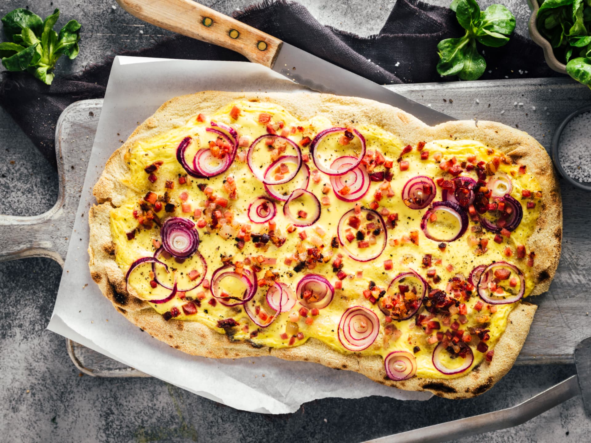 Elsässer Flammkuchen Originalrezept