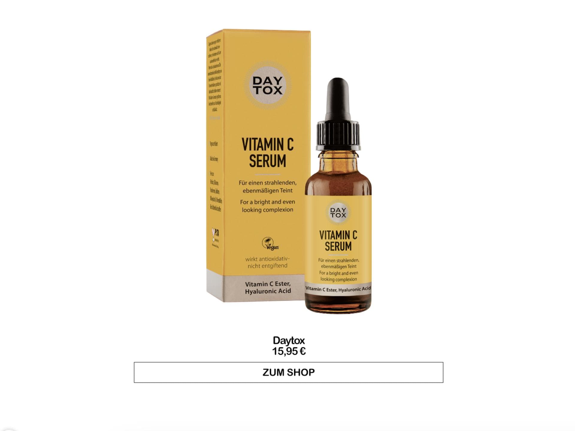 Vitamin C Serum von Daytox