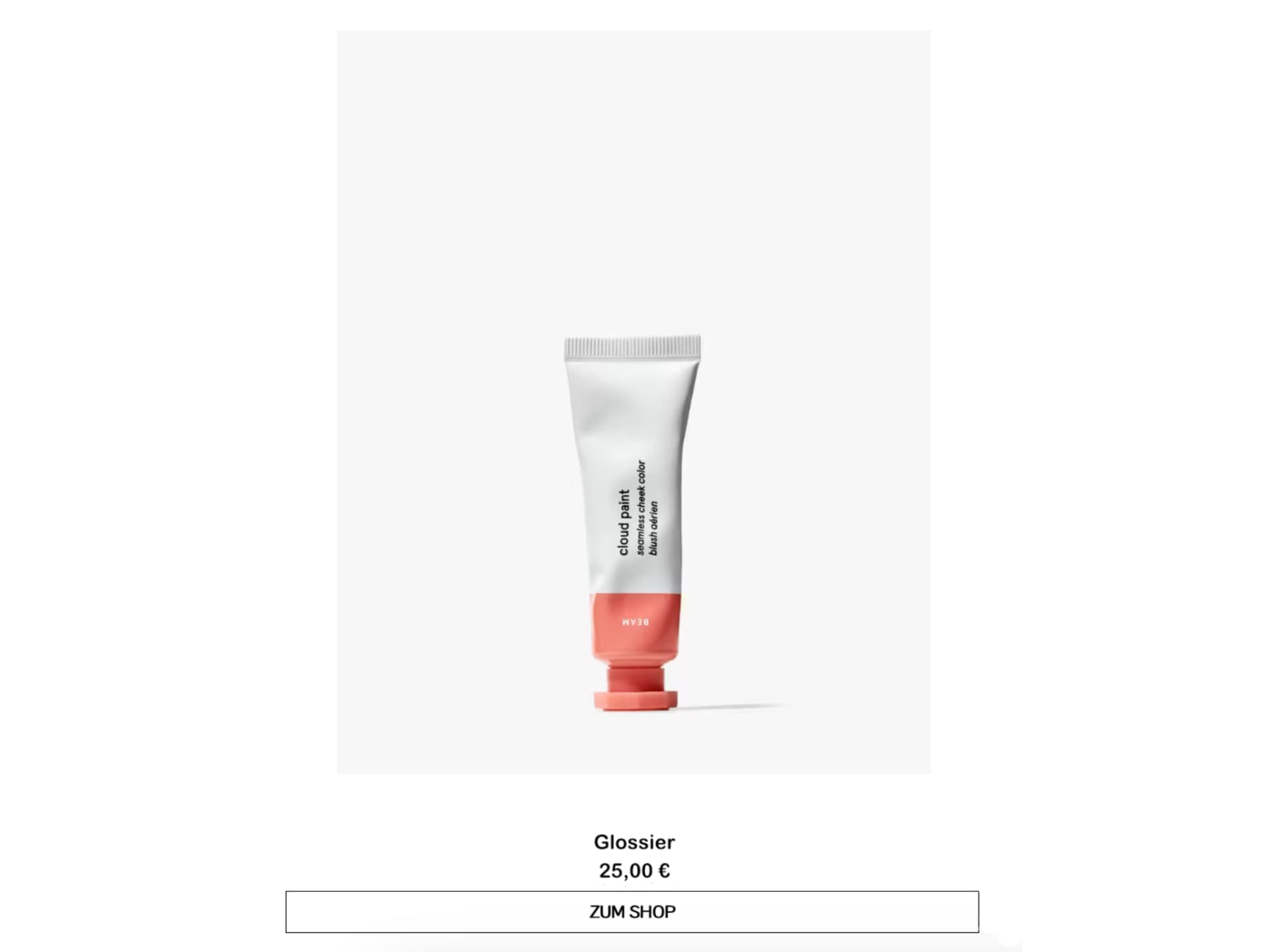 Glossier Cloud Paint