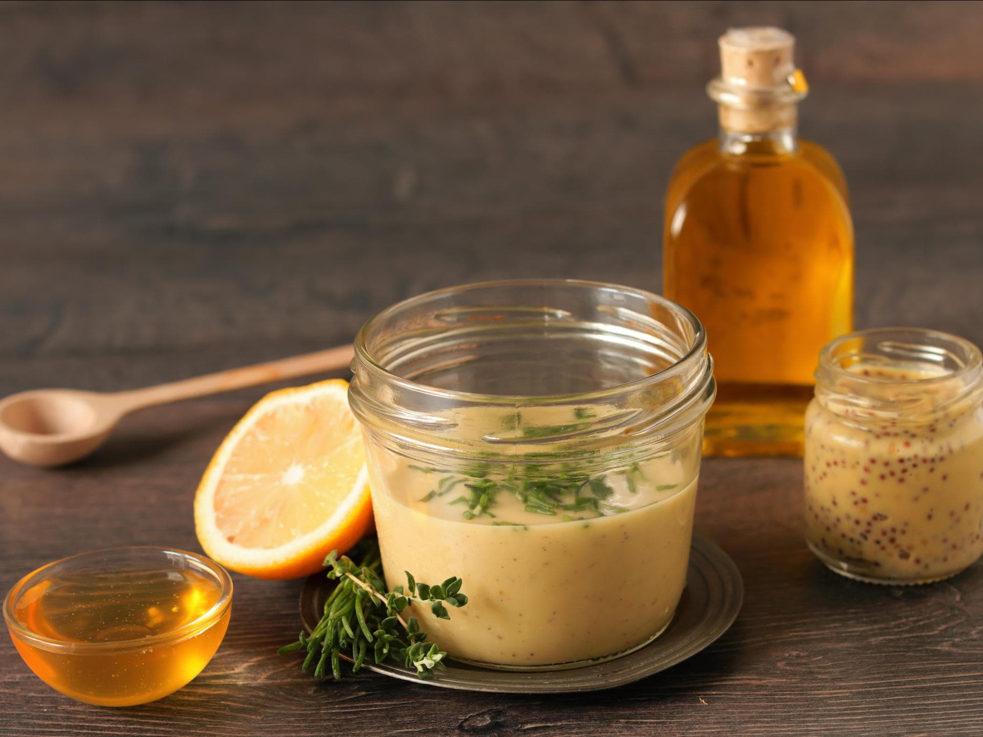 Honig-Senf-Dressing