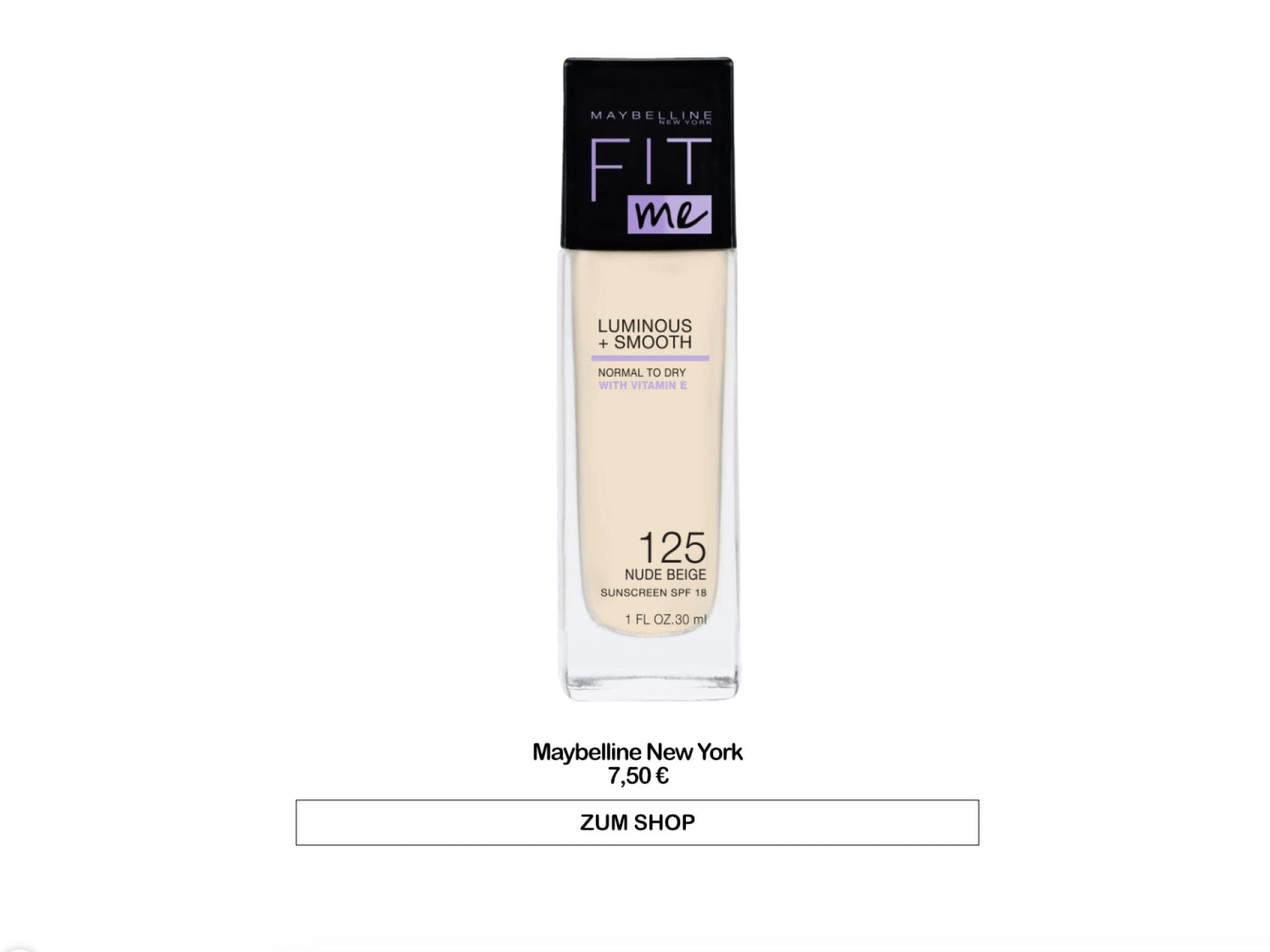 Maybelline New York Foundation