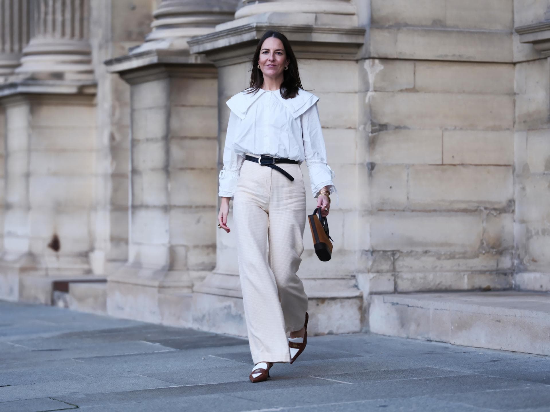 Pop-over-Bluse
