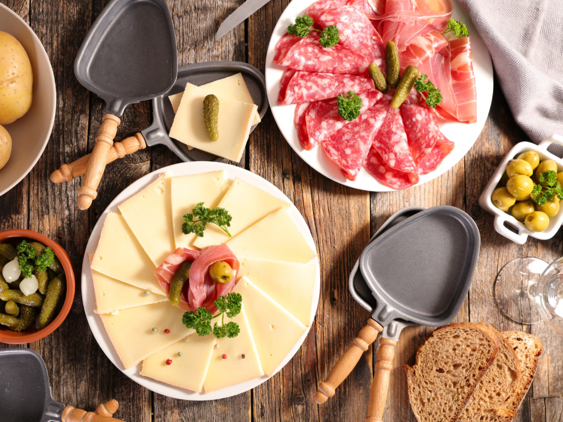 Raclette-Beilagen