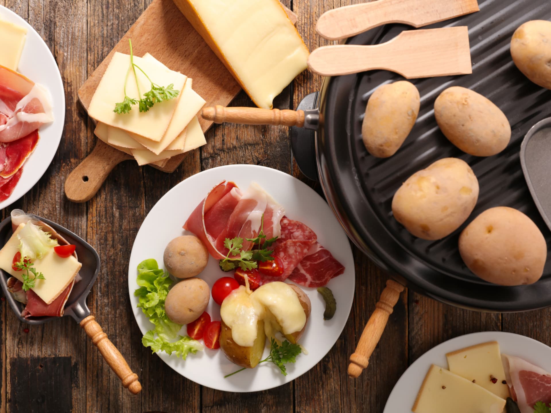 Raclette-Reste