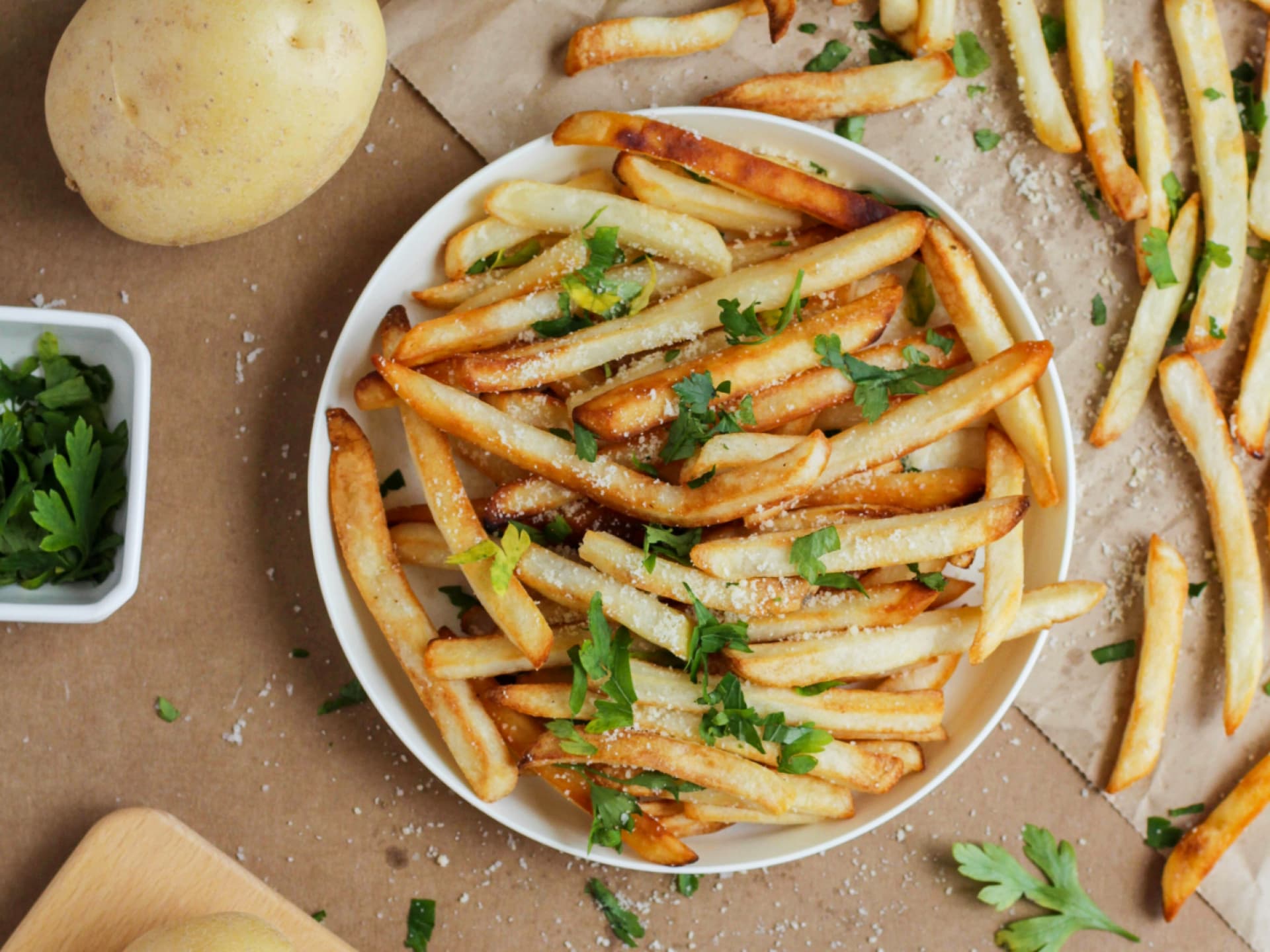 Selbst gemachte Pommes