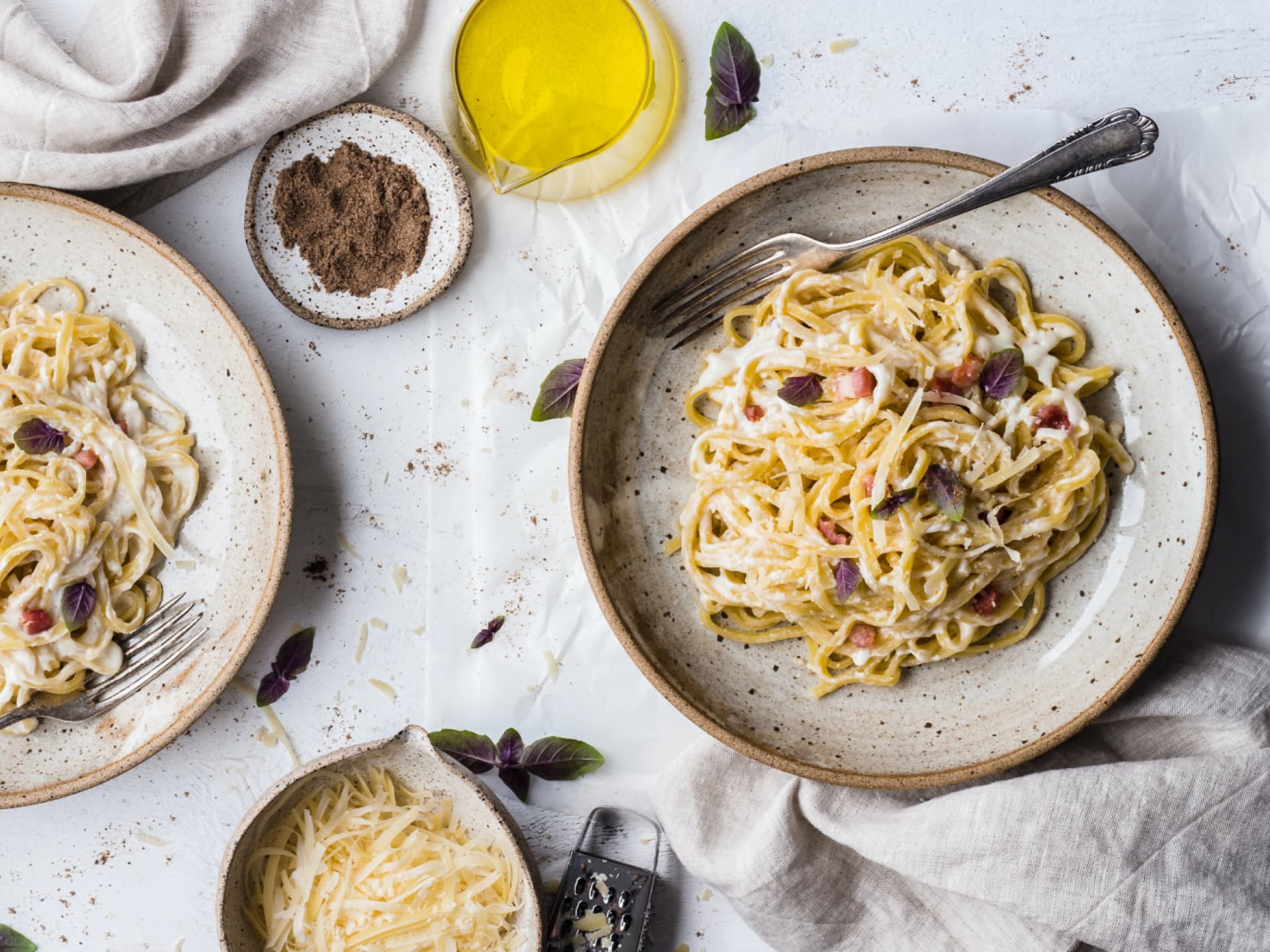 Spaghetti Carbonara nach Cornelia Poletto