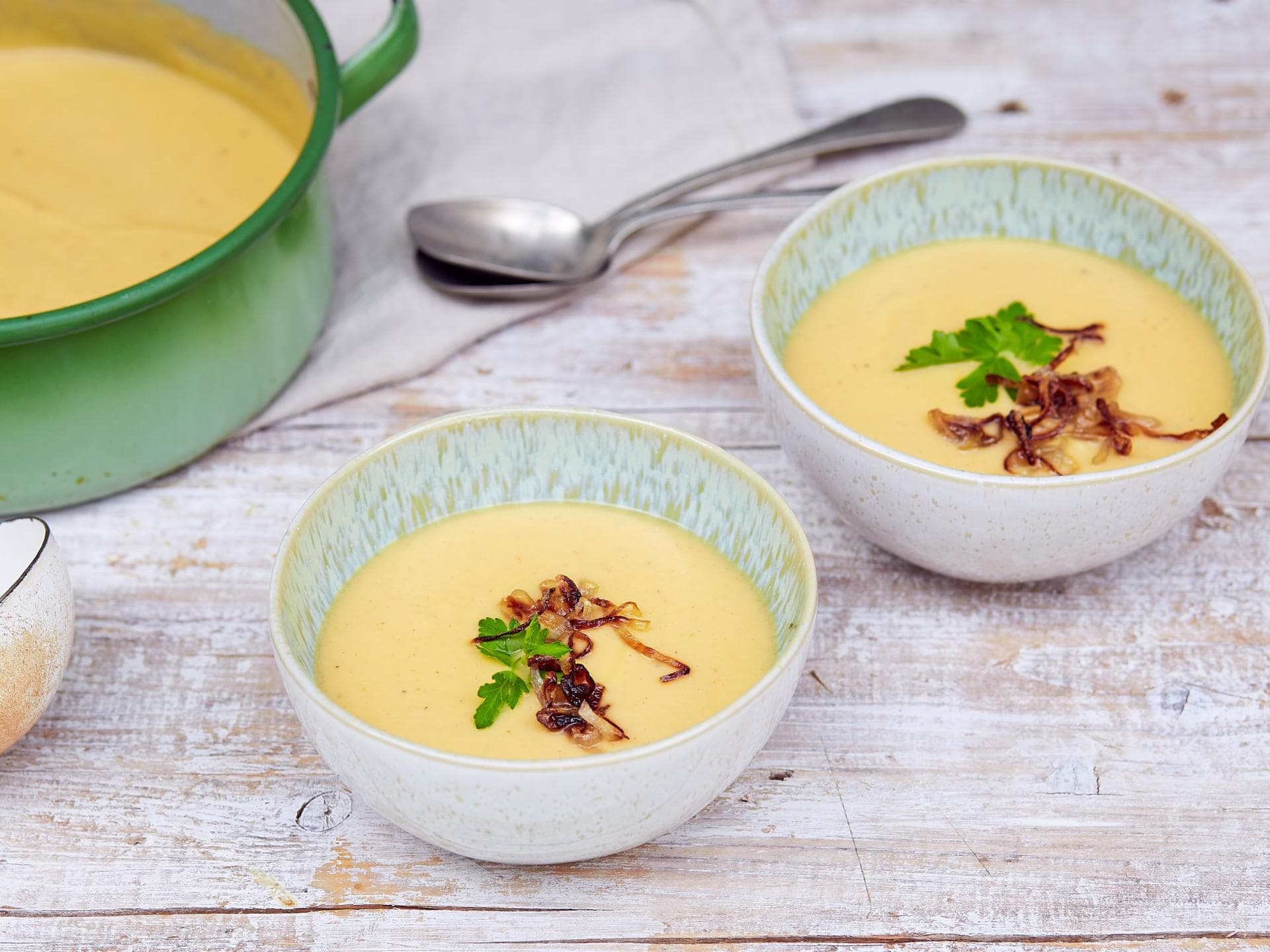 Vegane Blumenkohlsuppe 