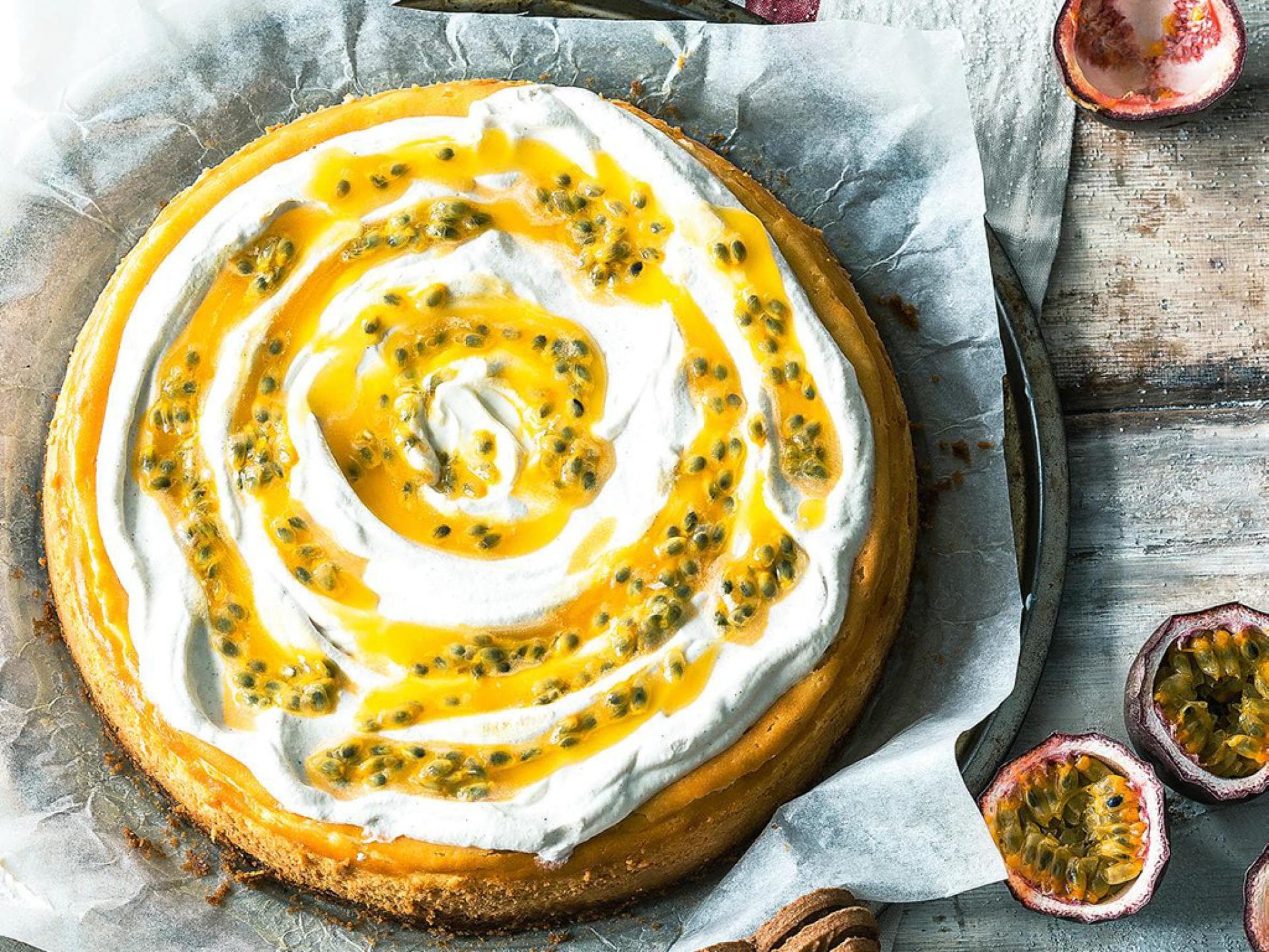 Zitronen-Spekulatius-Cheesecake