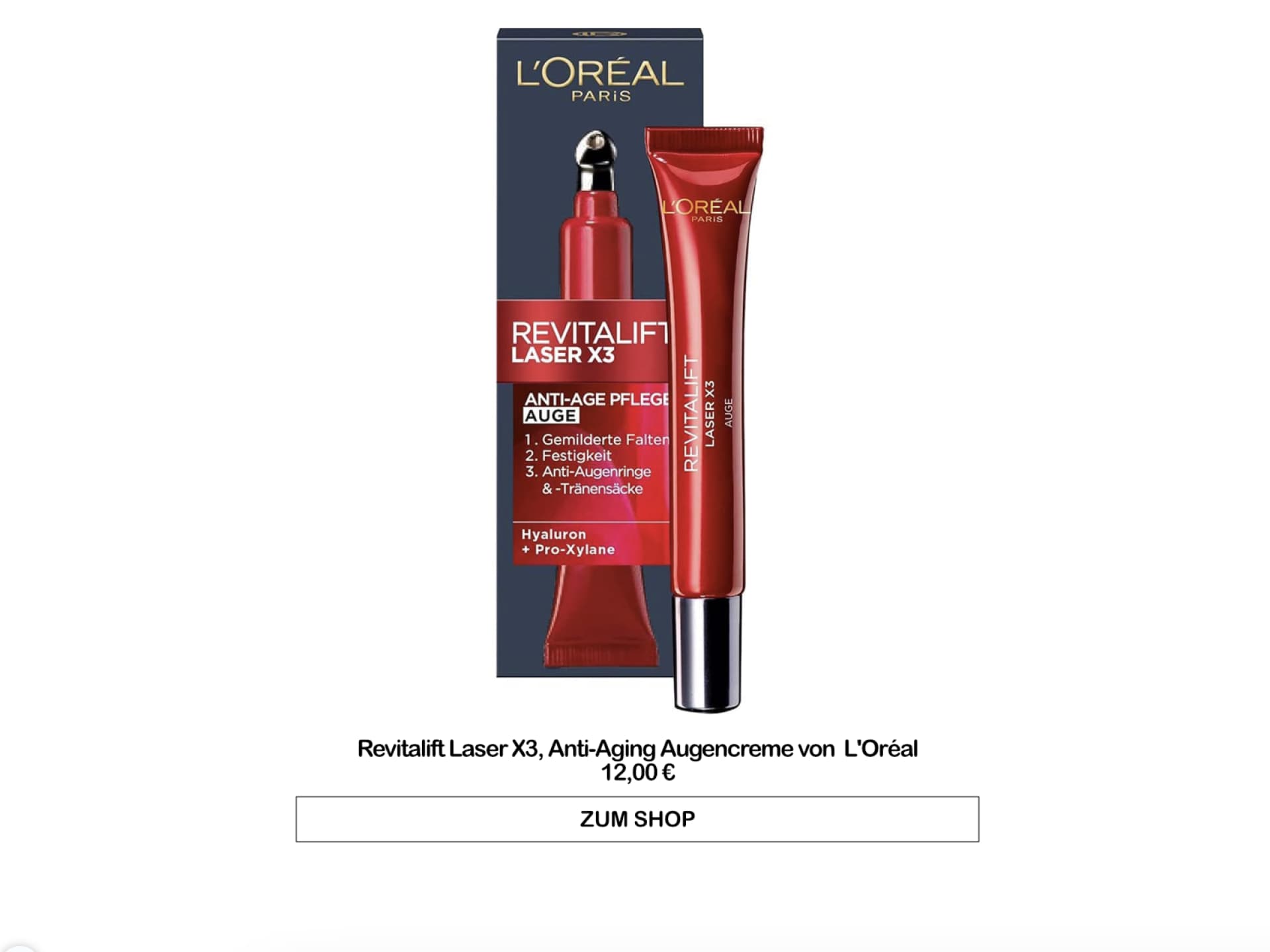 Augencreme von L’Oréal Paris