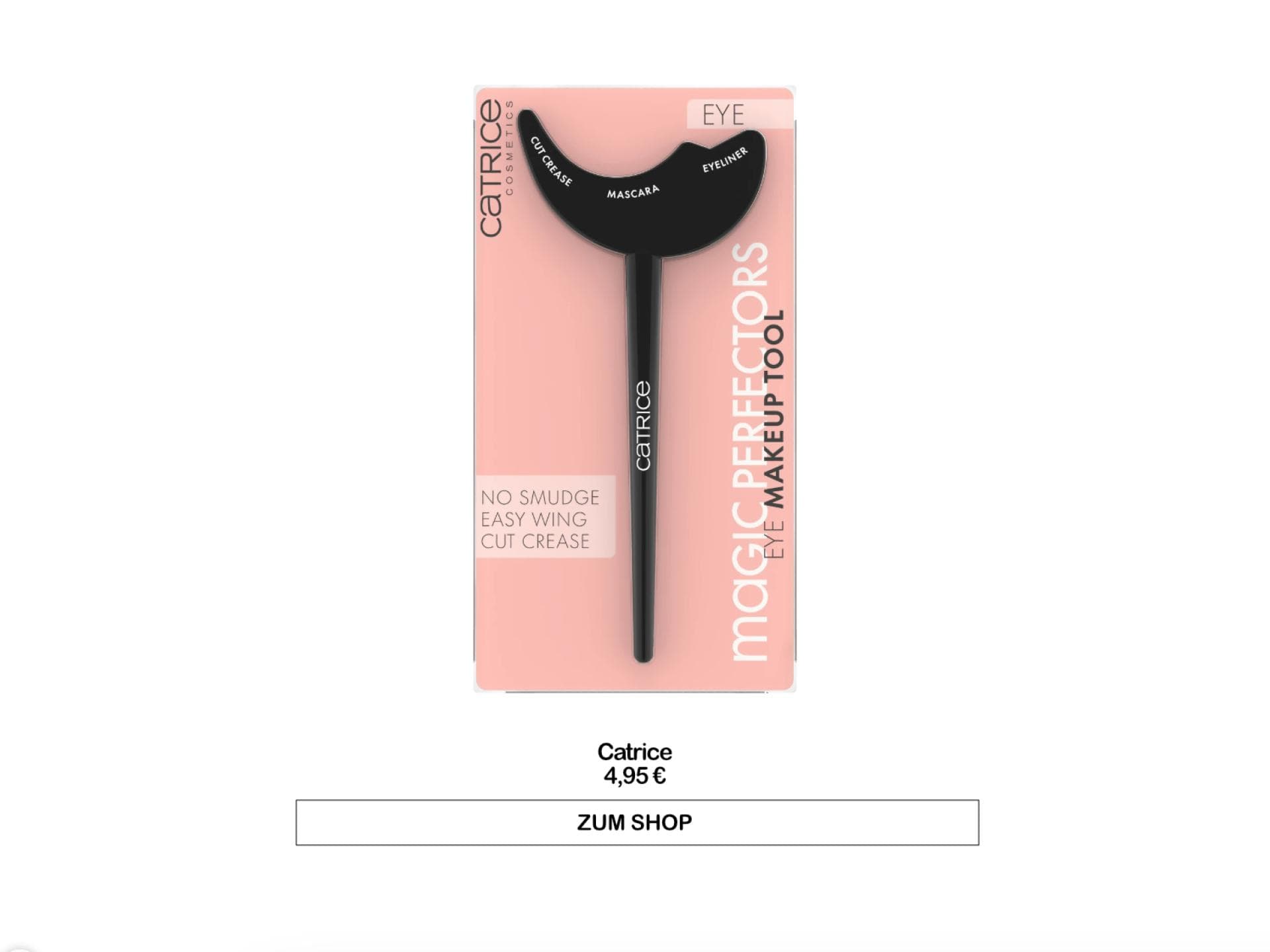 Augen Make-up Schablone von Catrice