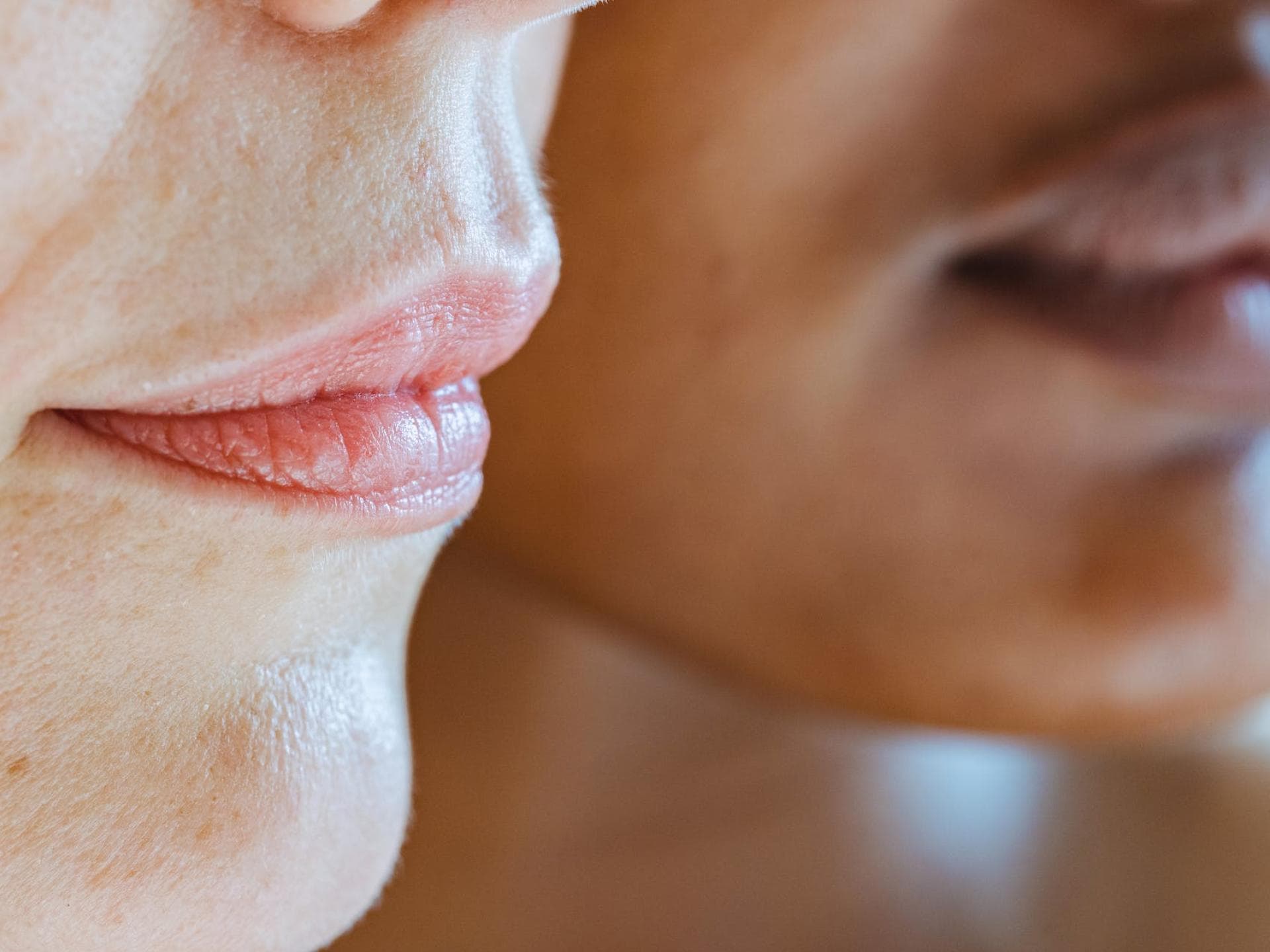 Lippen einer Frau