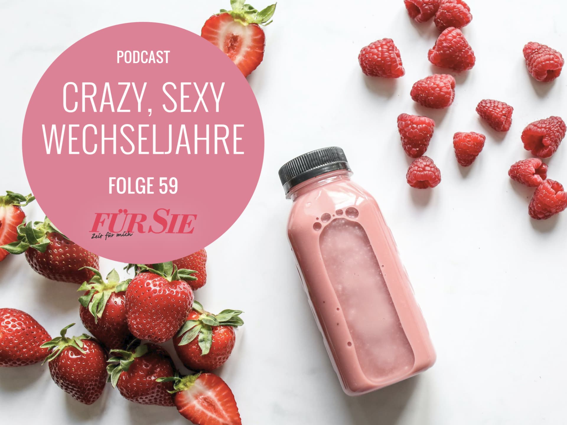 Erdbeer-Smoothie.