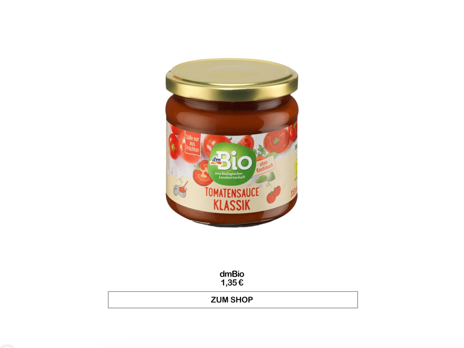 Tomatensauce von dmBio