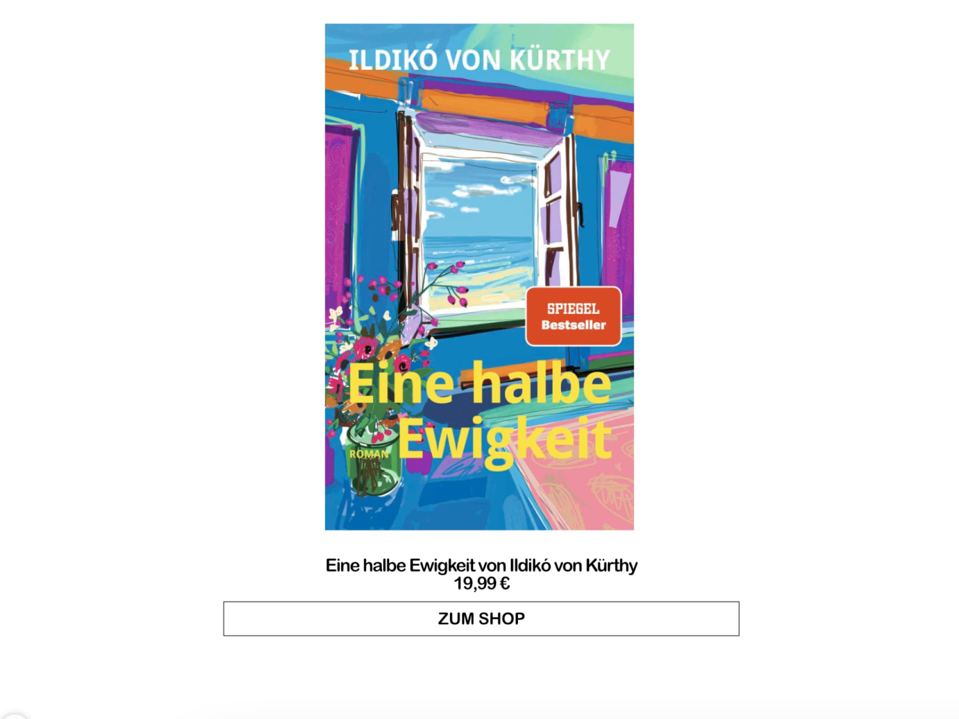 Eine halbe Ewigkeit von Ildikó von Kürthy Eine halbe Ewigkeit von Ildikó von Kürthy