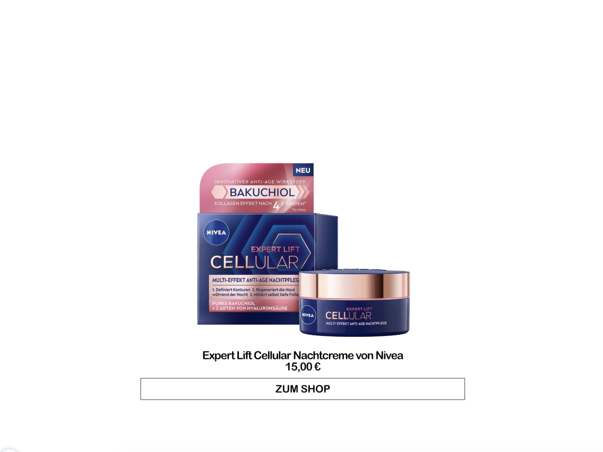 Expert Lift Cellular Nachtcreme Nivea