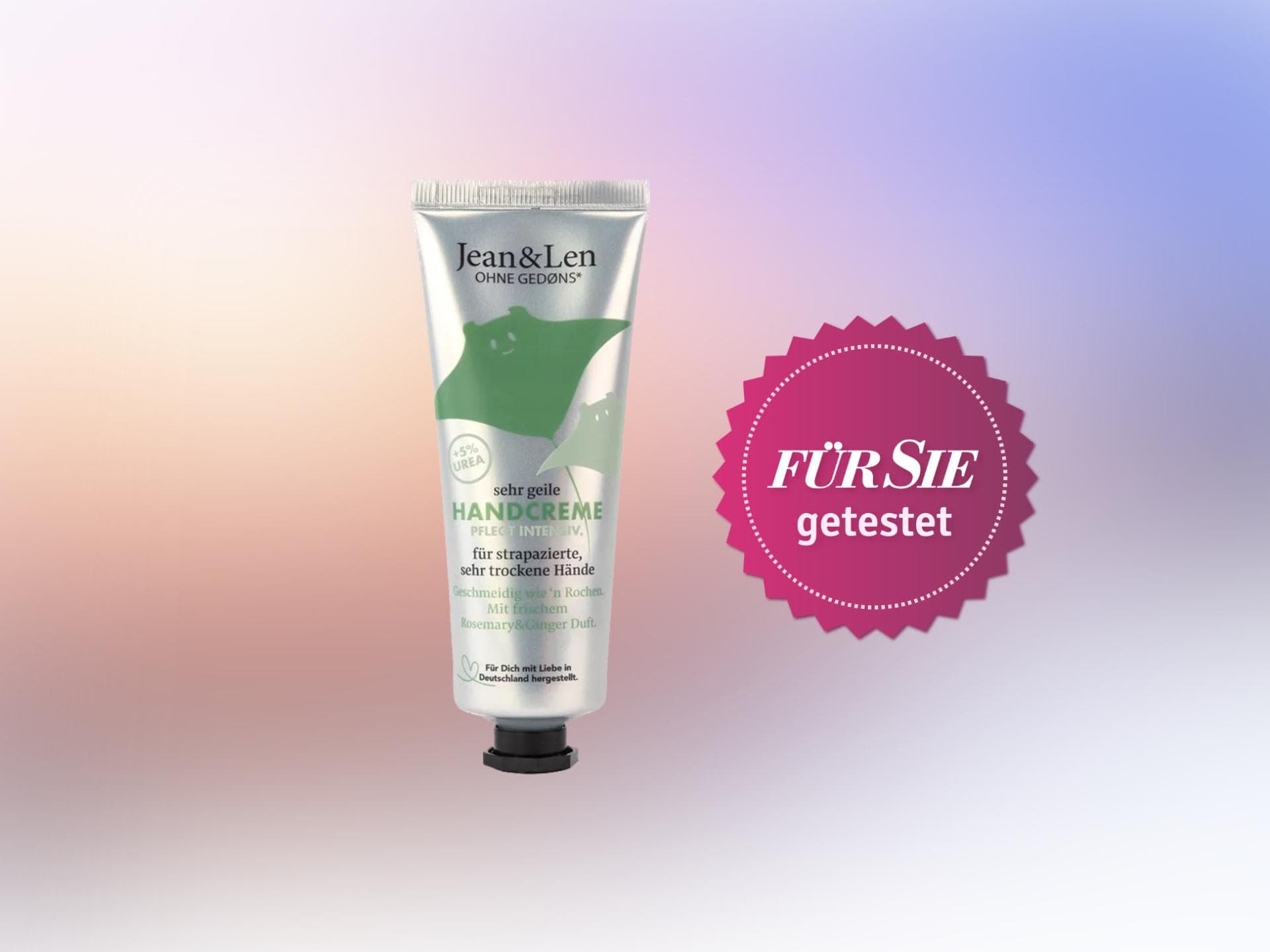 Handcreme von Jean & Len 