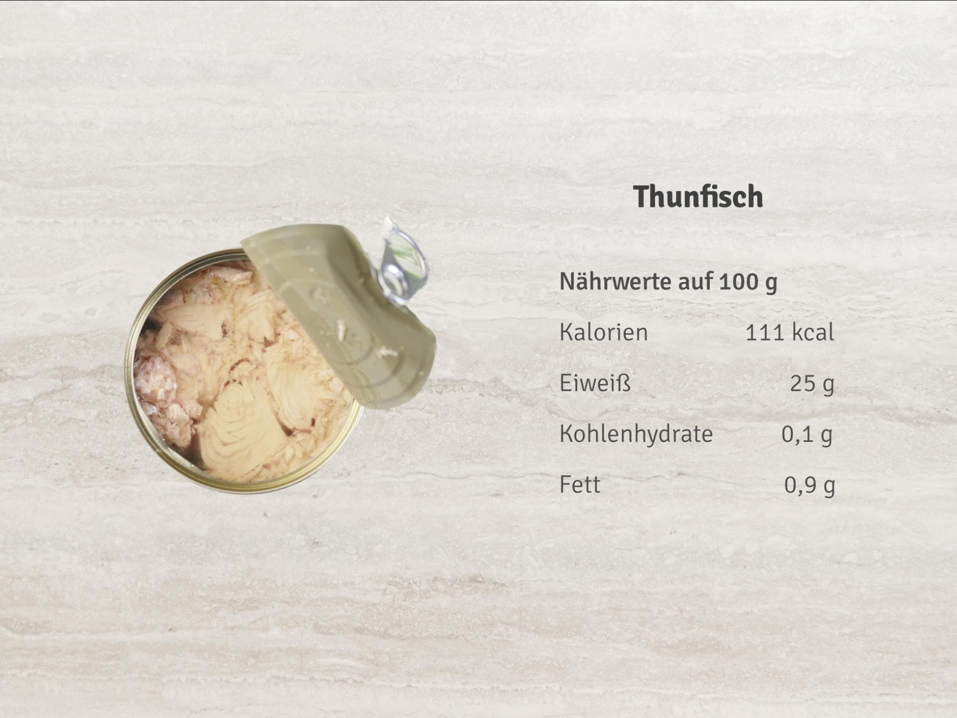 Thunfisch Nährwerte