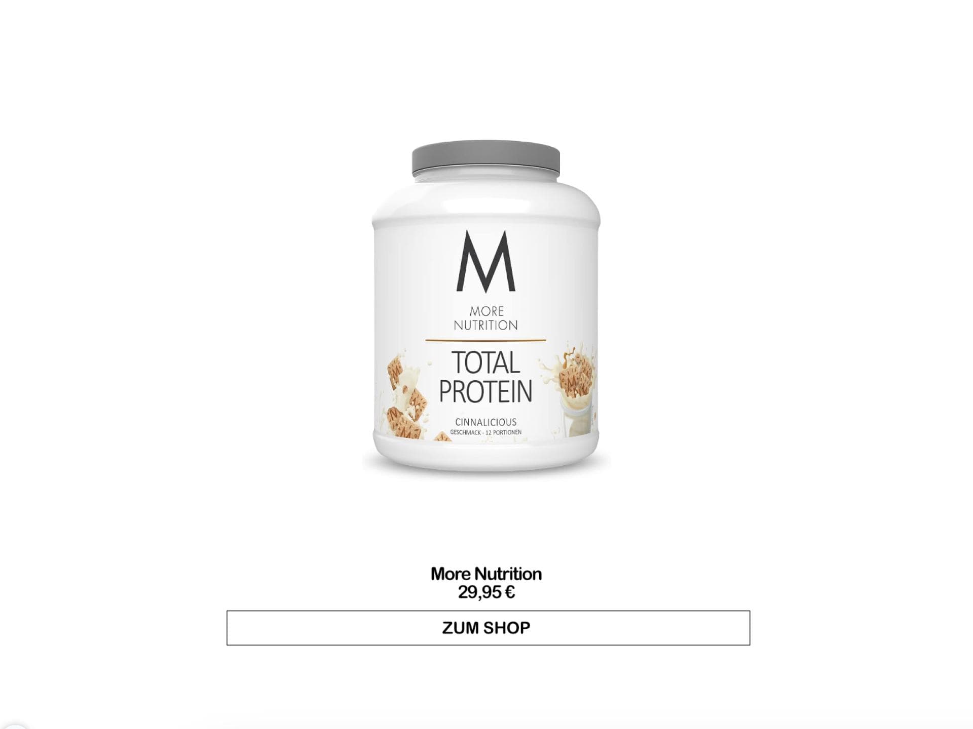 Proteinpulver von More Nutrition