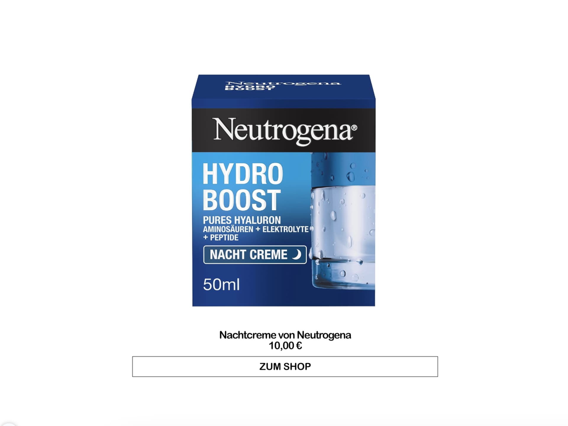 Nachtcreme von Neutrogena