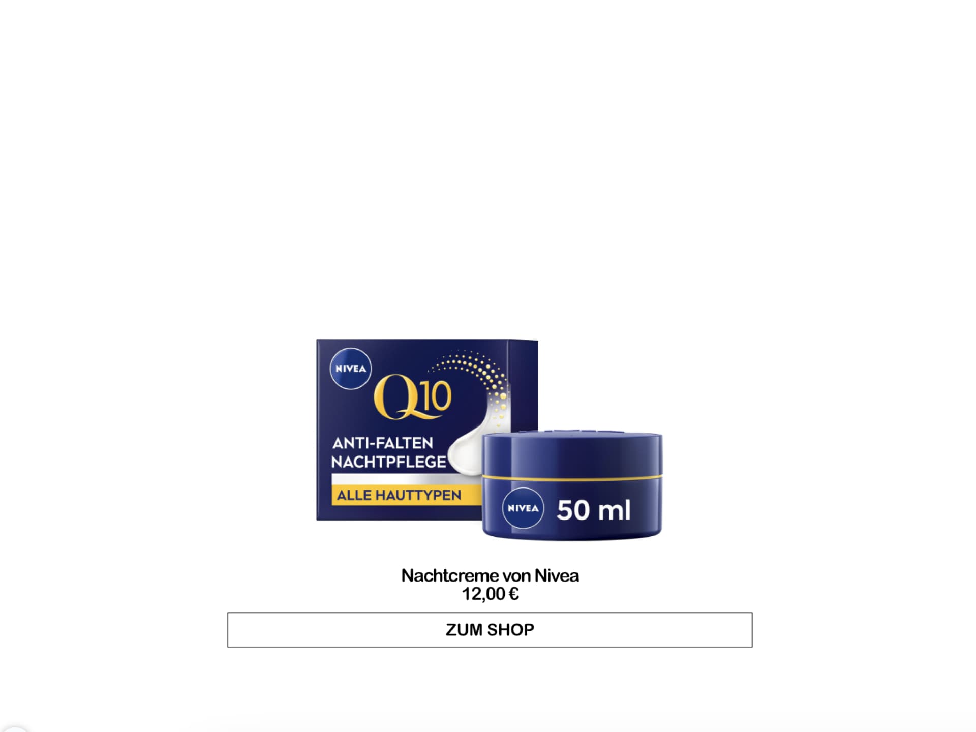 Nachtcreme von Nivea