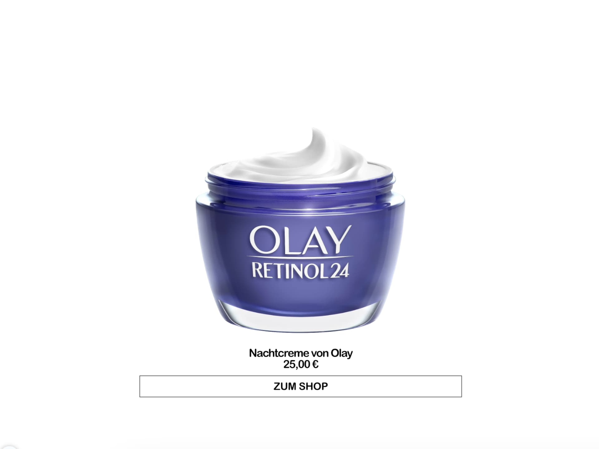 Nachtcreme von Olay