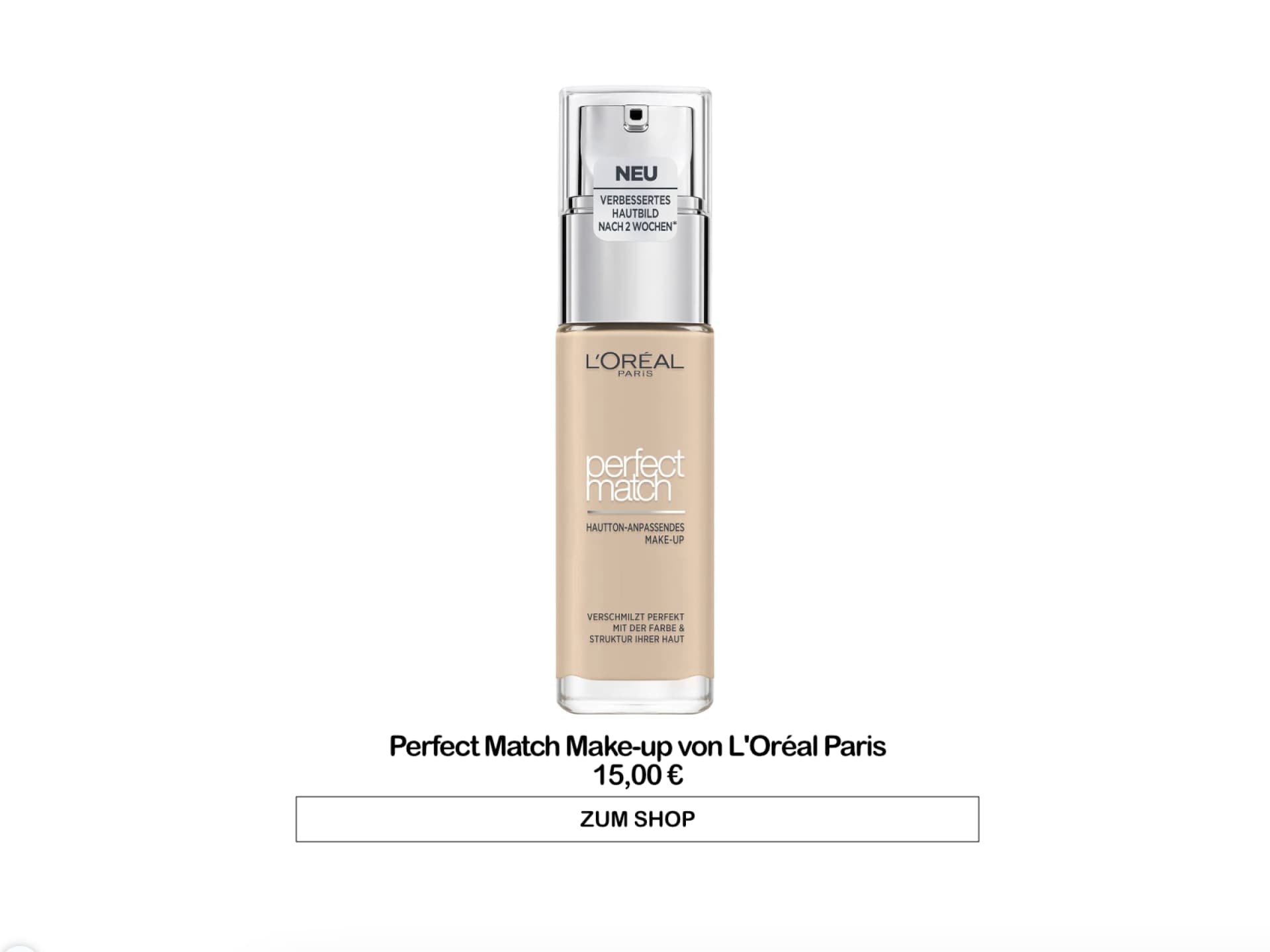 Perfect Match Make-up von L'Oréal Paris