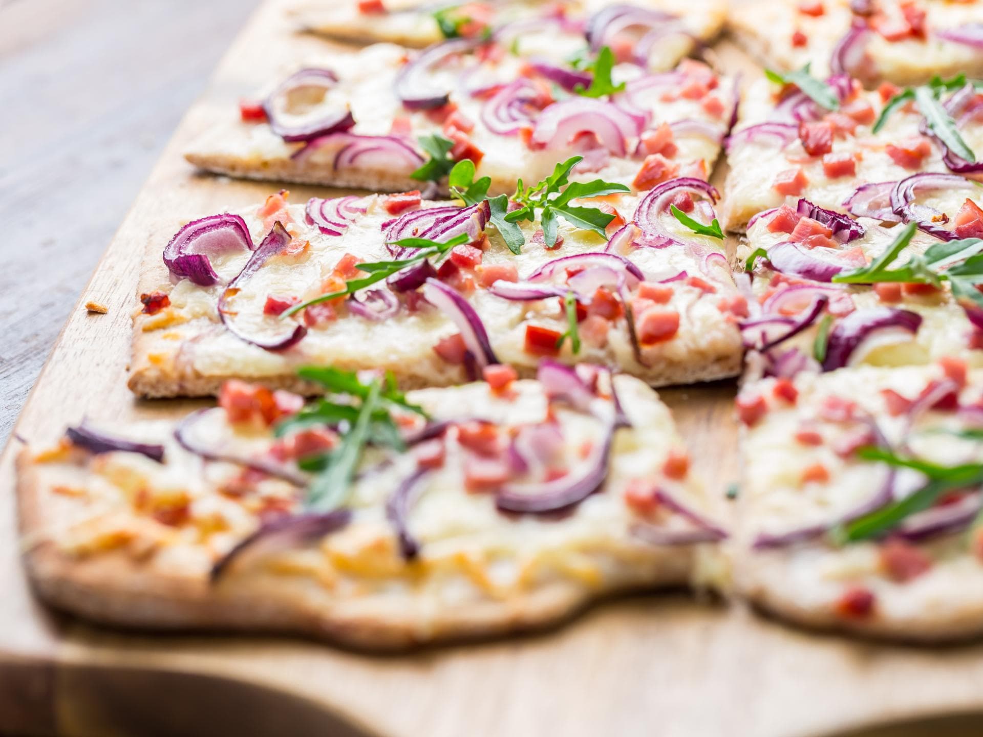 Flammkuchen Pizza