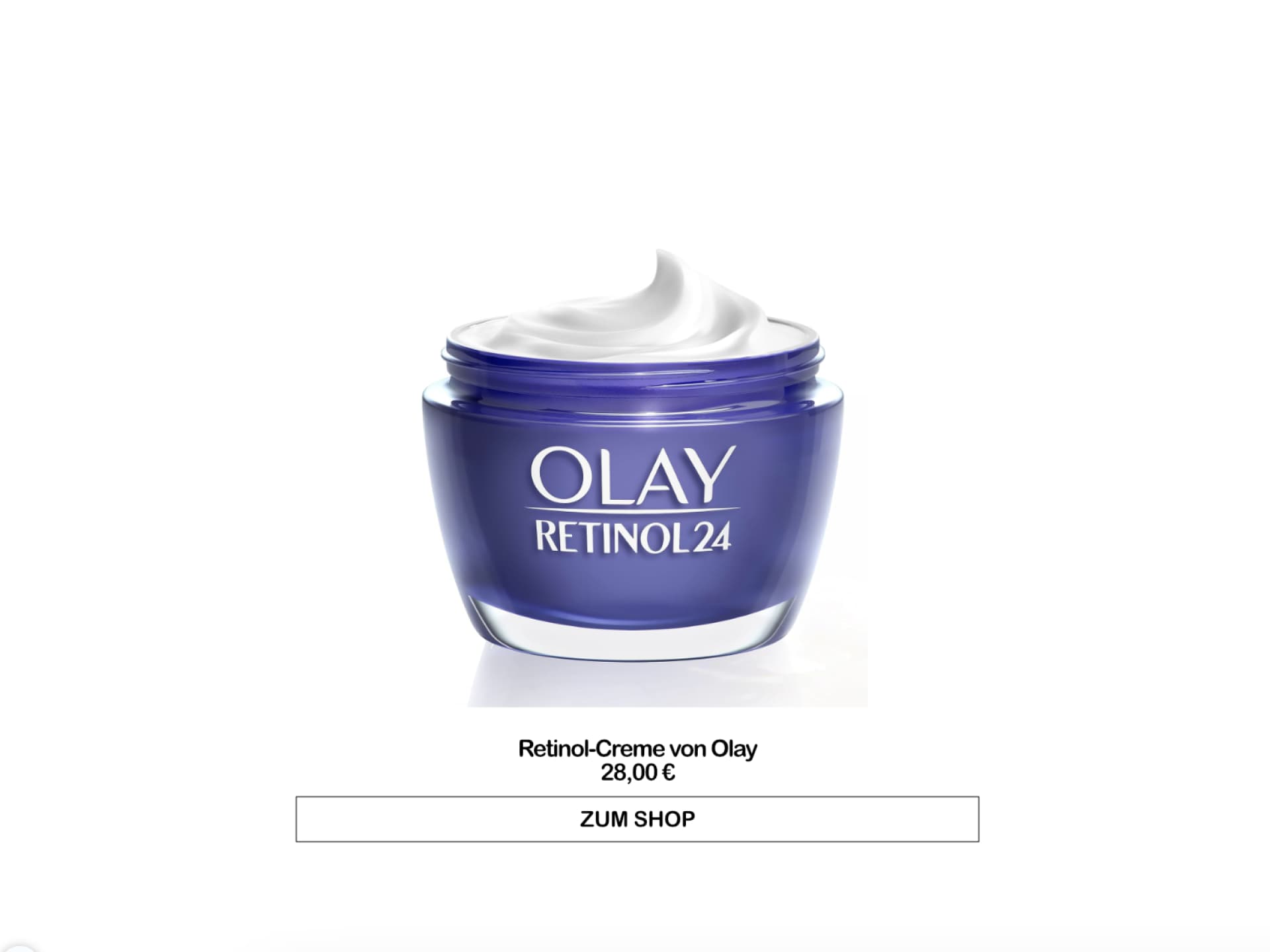 Retinol-Creme von Rossmann