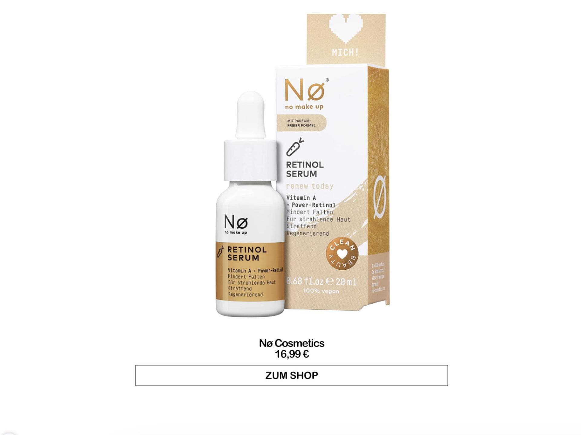 Serum von Nø Cosmetics