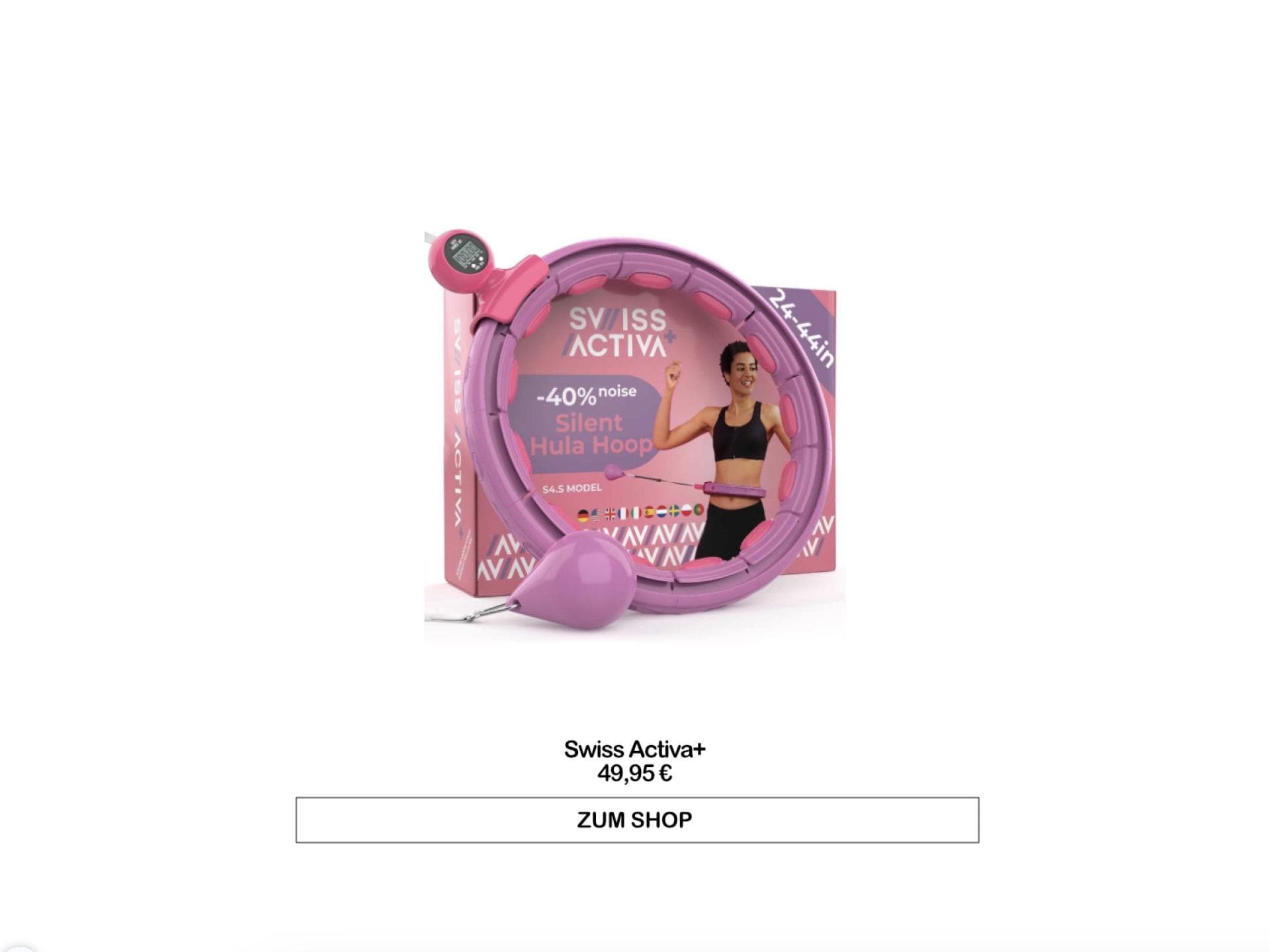 Smart Hula Hoop von Swiss Activa+