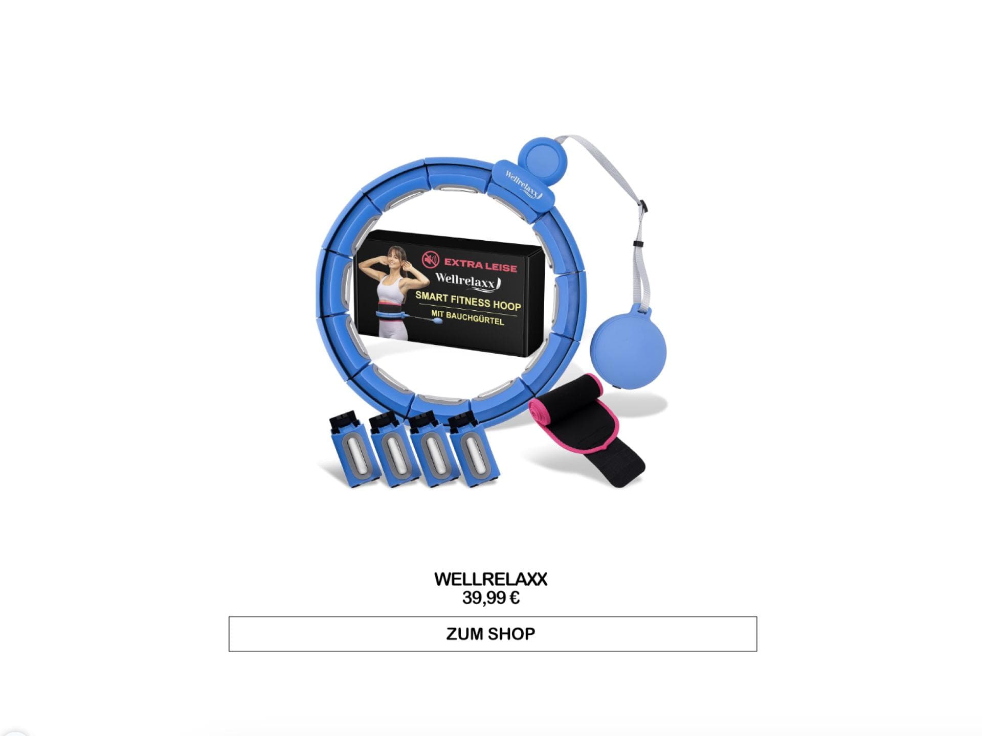 Smart Hula Hoop von WELLRELAXX